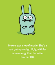 Uglydoll Plush Backpack Clip Moxy 4.5" by Homeportonline
