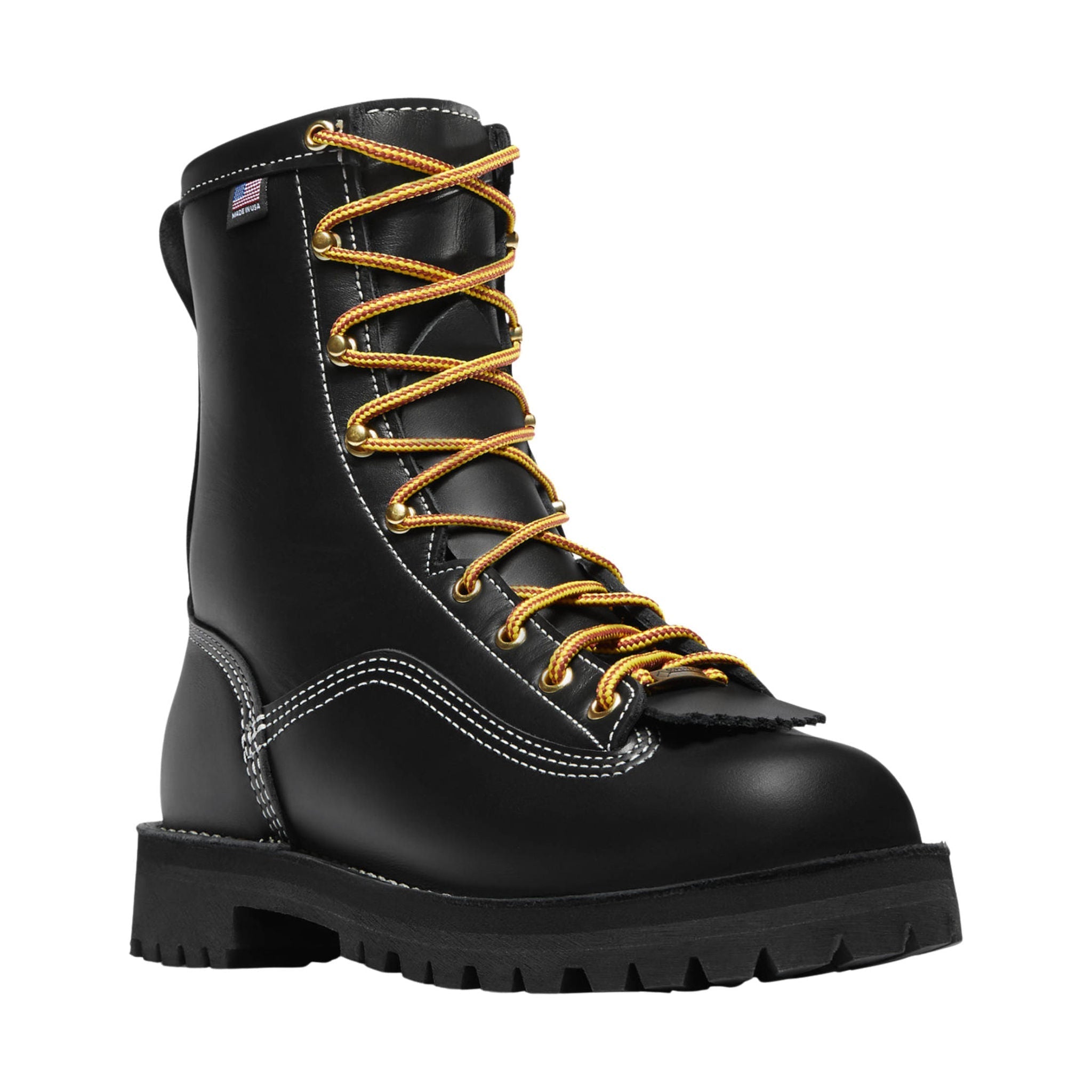 Danner Men's Super Rain Forest 8 Inch 200G Insulated Work Boot - Black