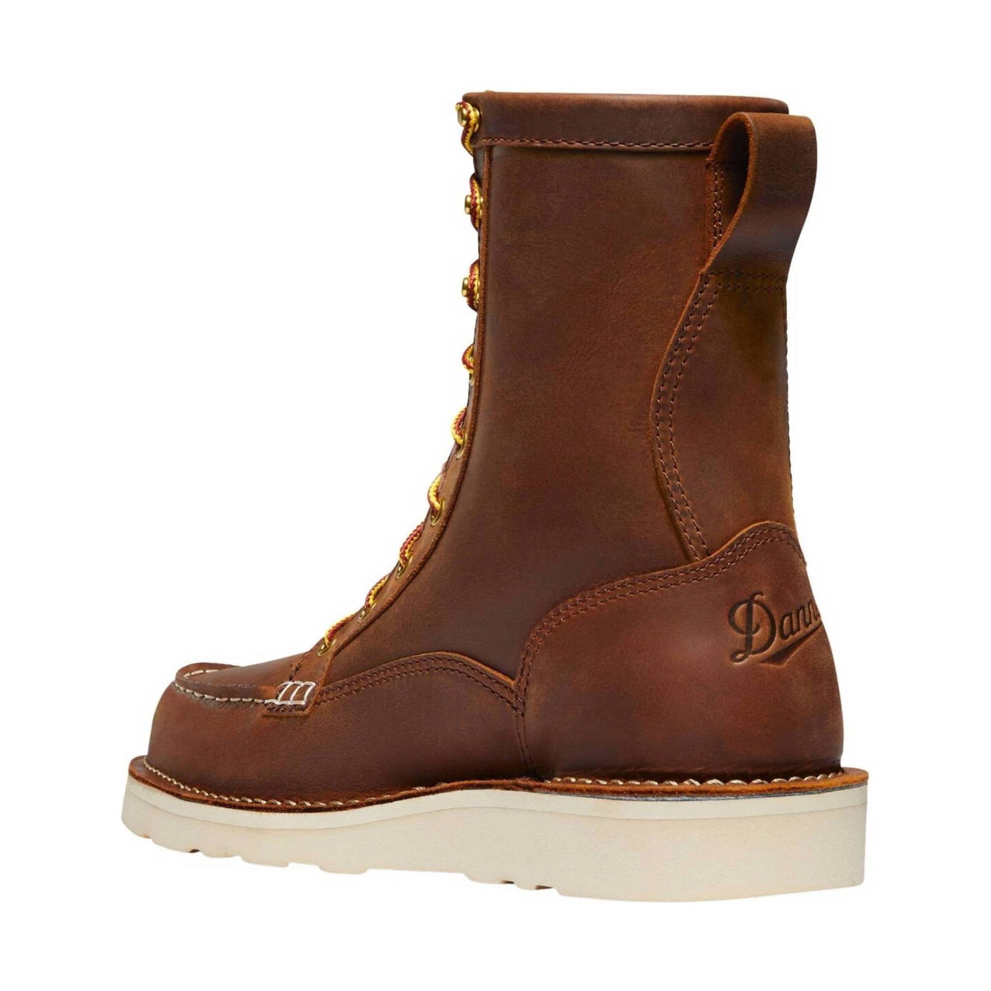 Danner Men's Bull Run 8 Inch Moc Soft Toe Work Boot - Tobacco by Lenny's Shoe & Apparel