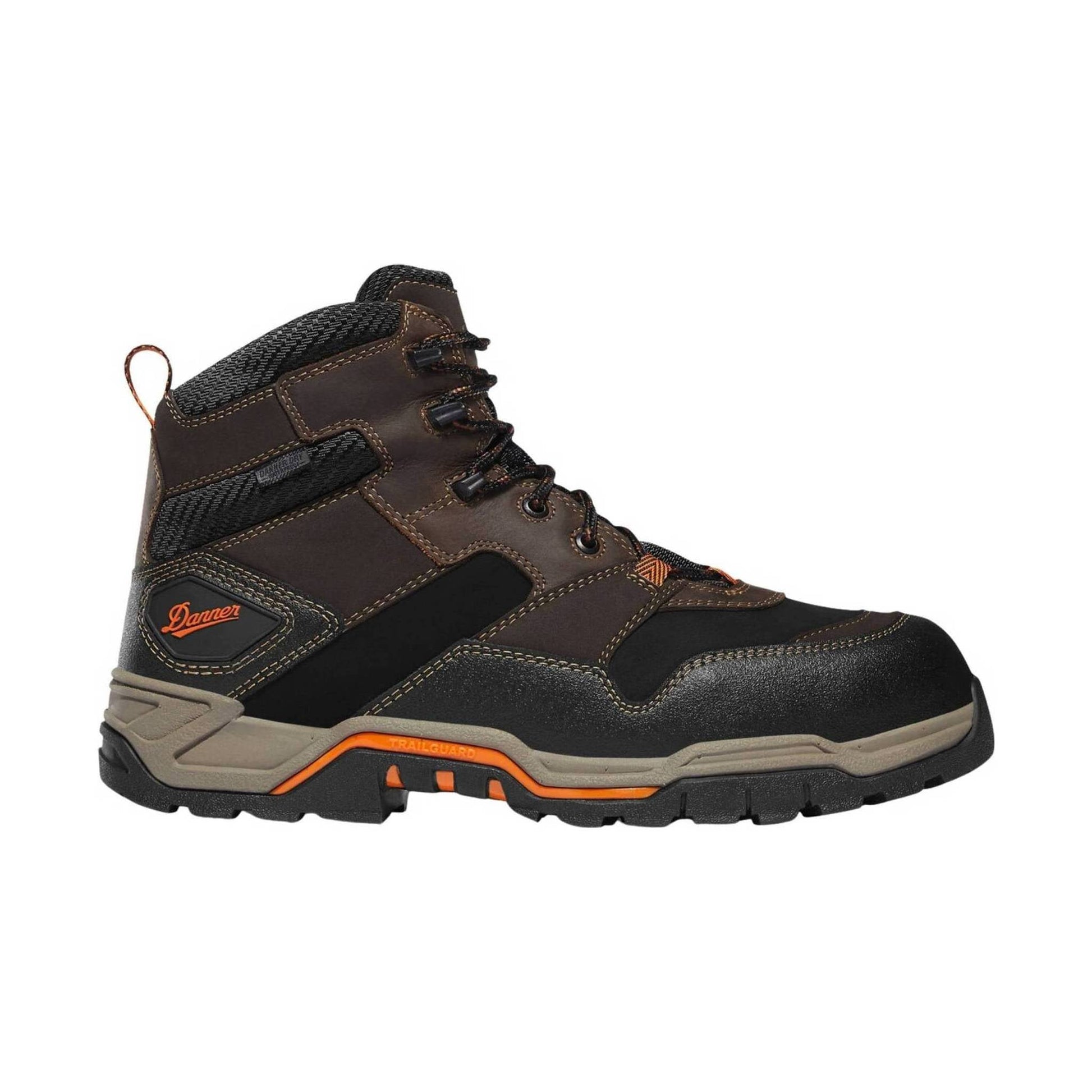 Danner Men's Field Ranger 6 Inch Composite Toe Work Boot - Brown Leather by Lenny's Shoe & Apparel