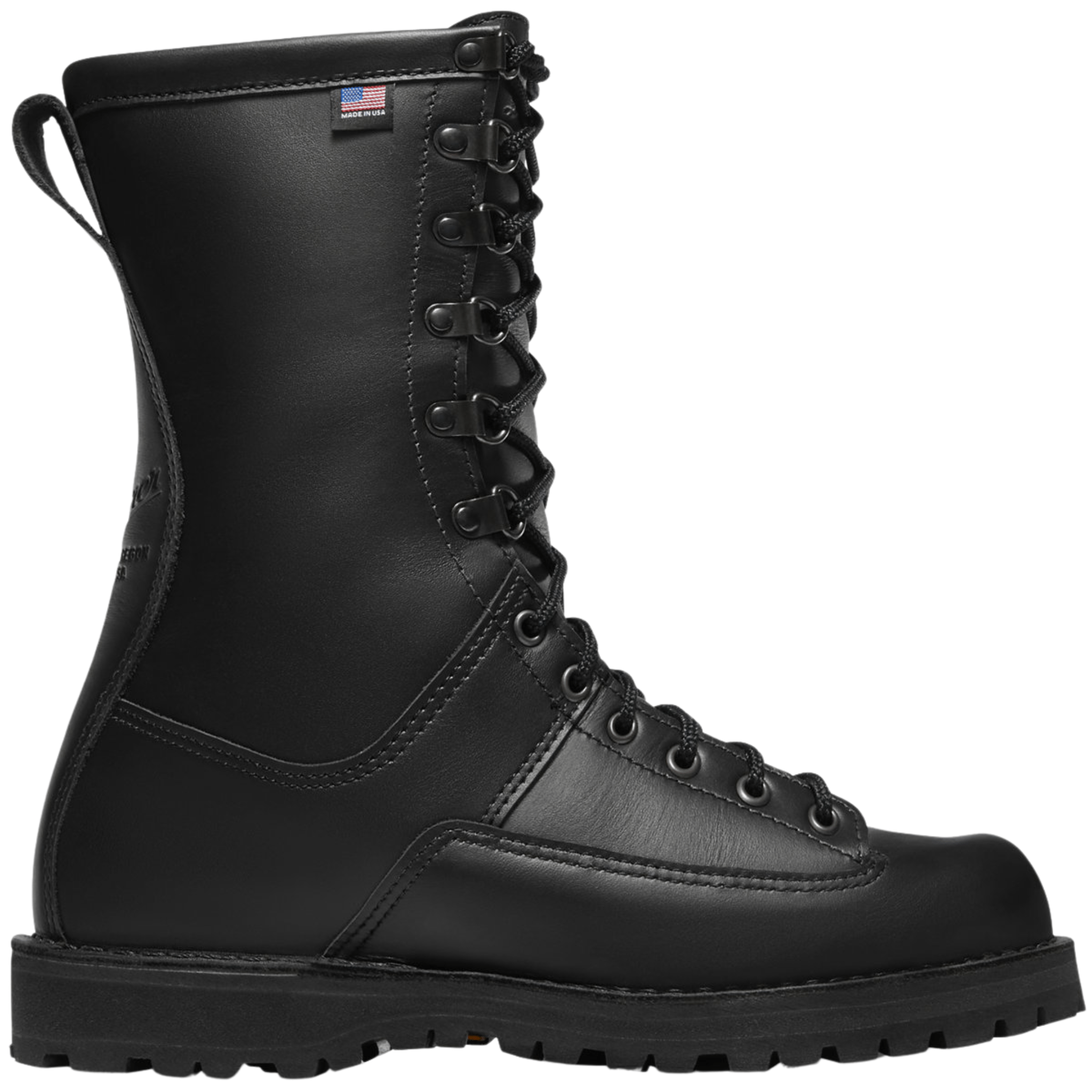 Danner Men's Fort Lewis 10 Inch 200G Insulated Work Boot - Black by Lenny's Shoe & Apparel