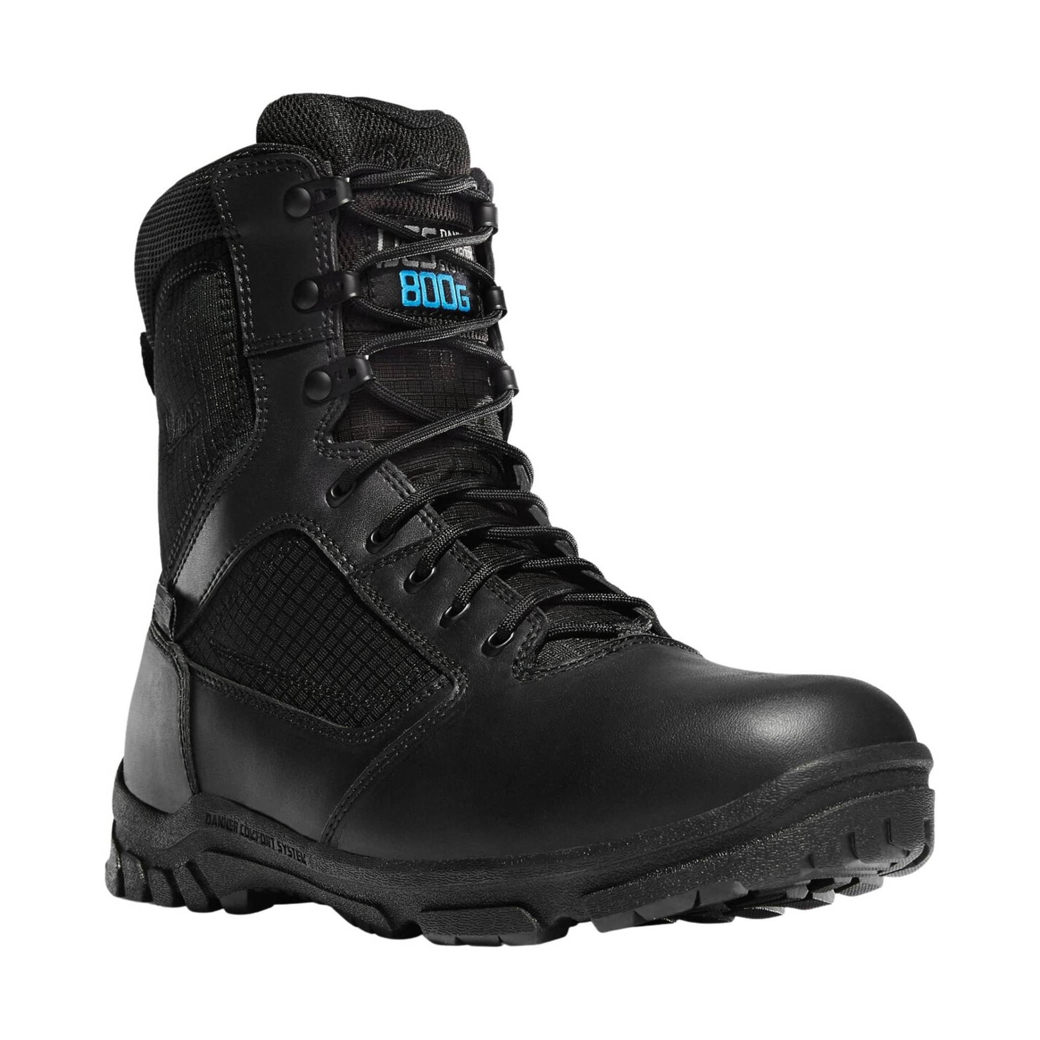 Danner Men's Lookout 8" Insulated 800G Work Boot - Black by Lenny's Shoe & Apparel