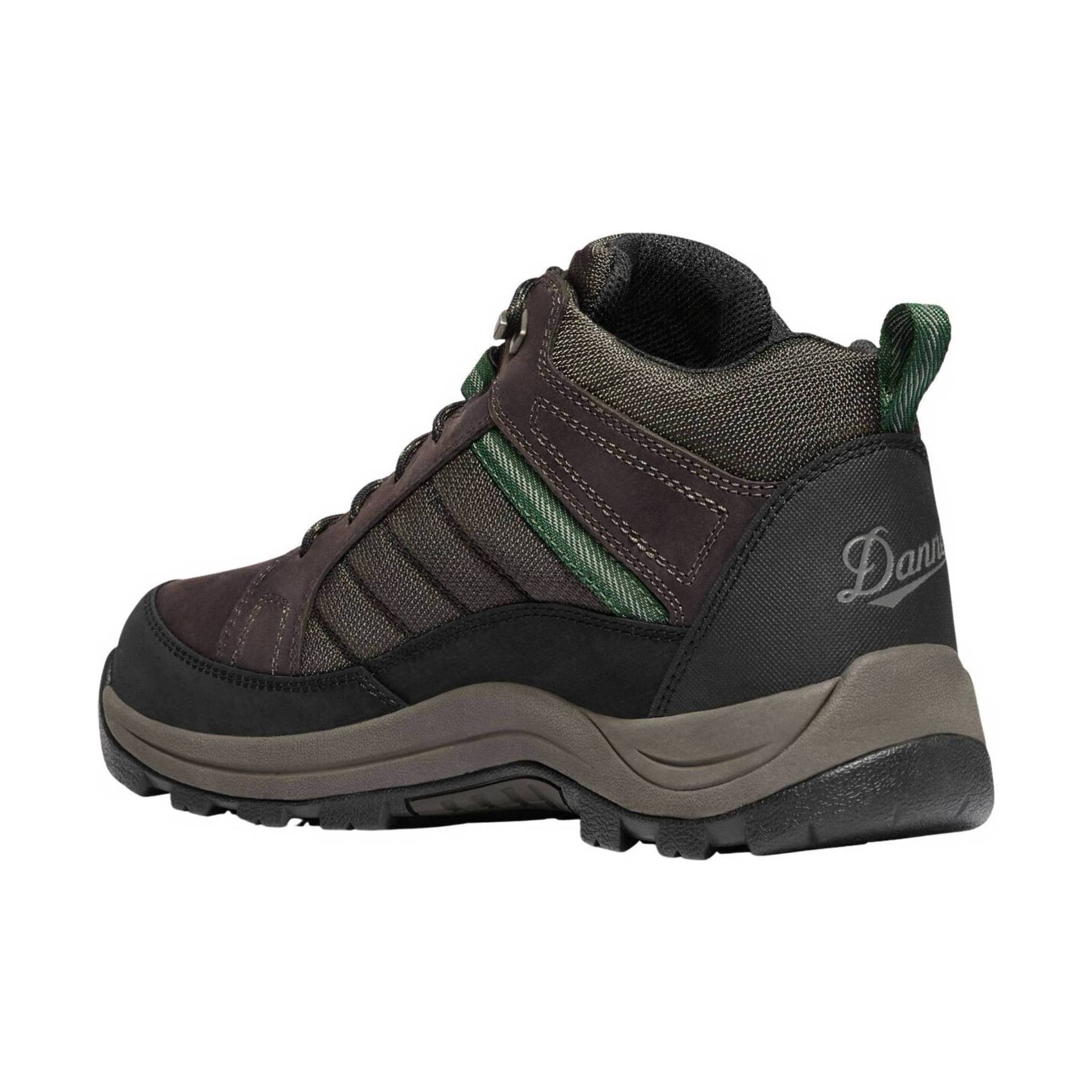 Danner Men's Riverside 4.5 Inch Steel Toe Work Shoe - Brown/Green by Lenny's Shoe & Apparel