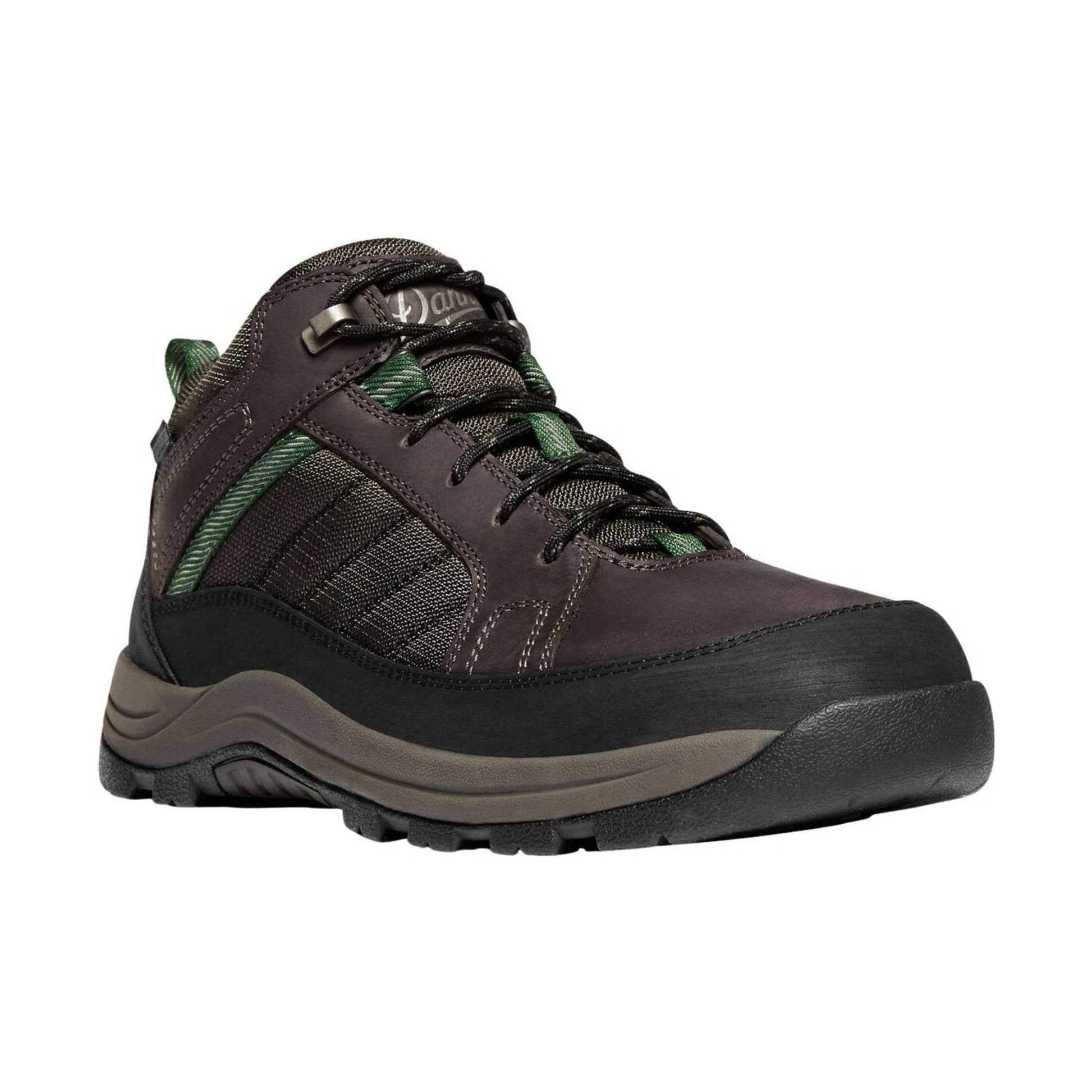 Danner Men's Riverside 4.5 Inch Steel Toe Work Shoe - Brown/Green by Lenny's Shoe & Apparel