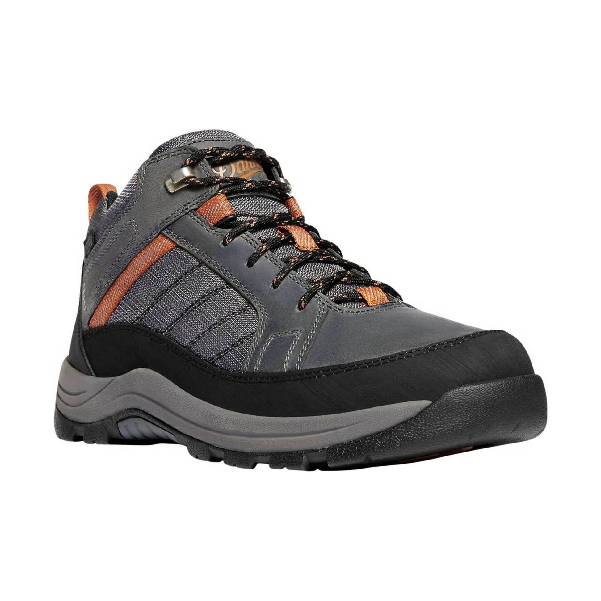 Danner Men's Riverside 4.5 Inch Work Shoe - Gray/Orange by Lenny's Shoe & Apparel
