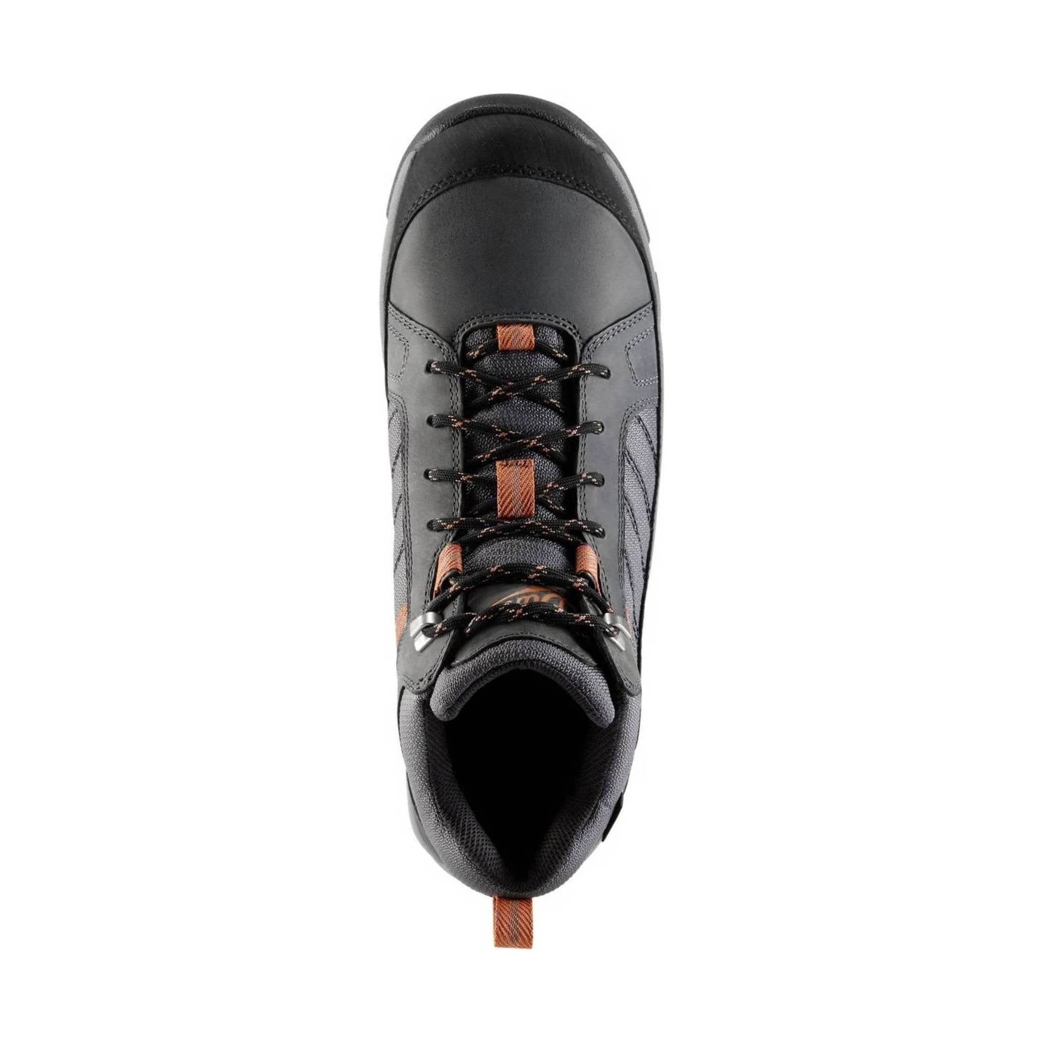 Danner Men's Riverside 4.5 Inch Work Shoe - Gray/Orange by Lenny's Shoe & Apparel