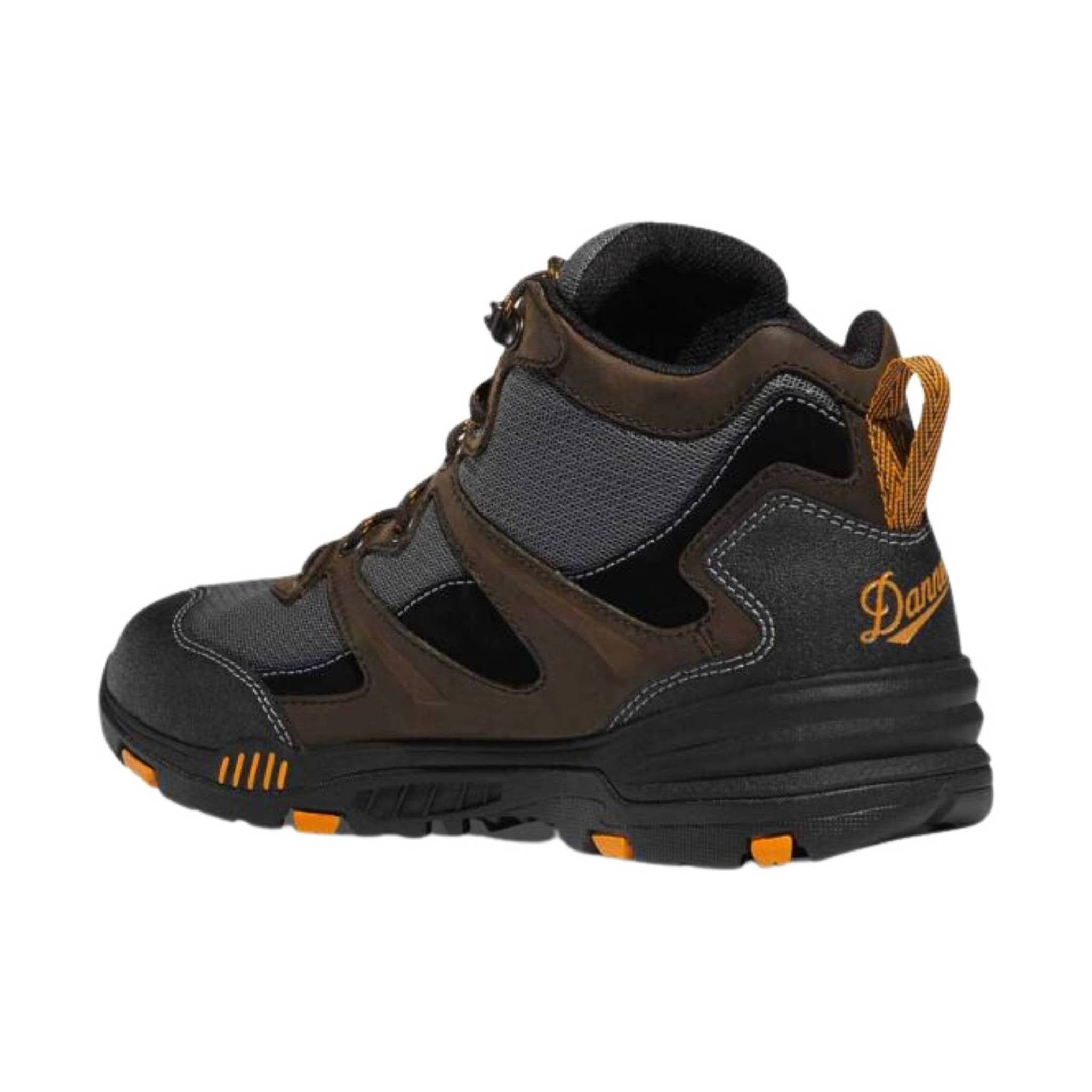 Danner Men's Springfield 4.5 Inch Non-Metallic Toe Work Boot - Brown/Orange by Lenny's Shoe & Apparel