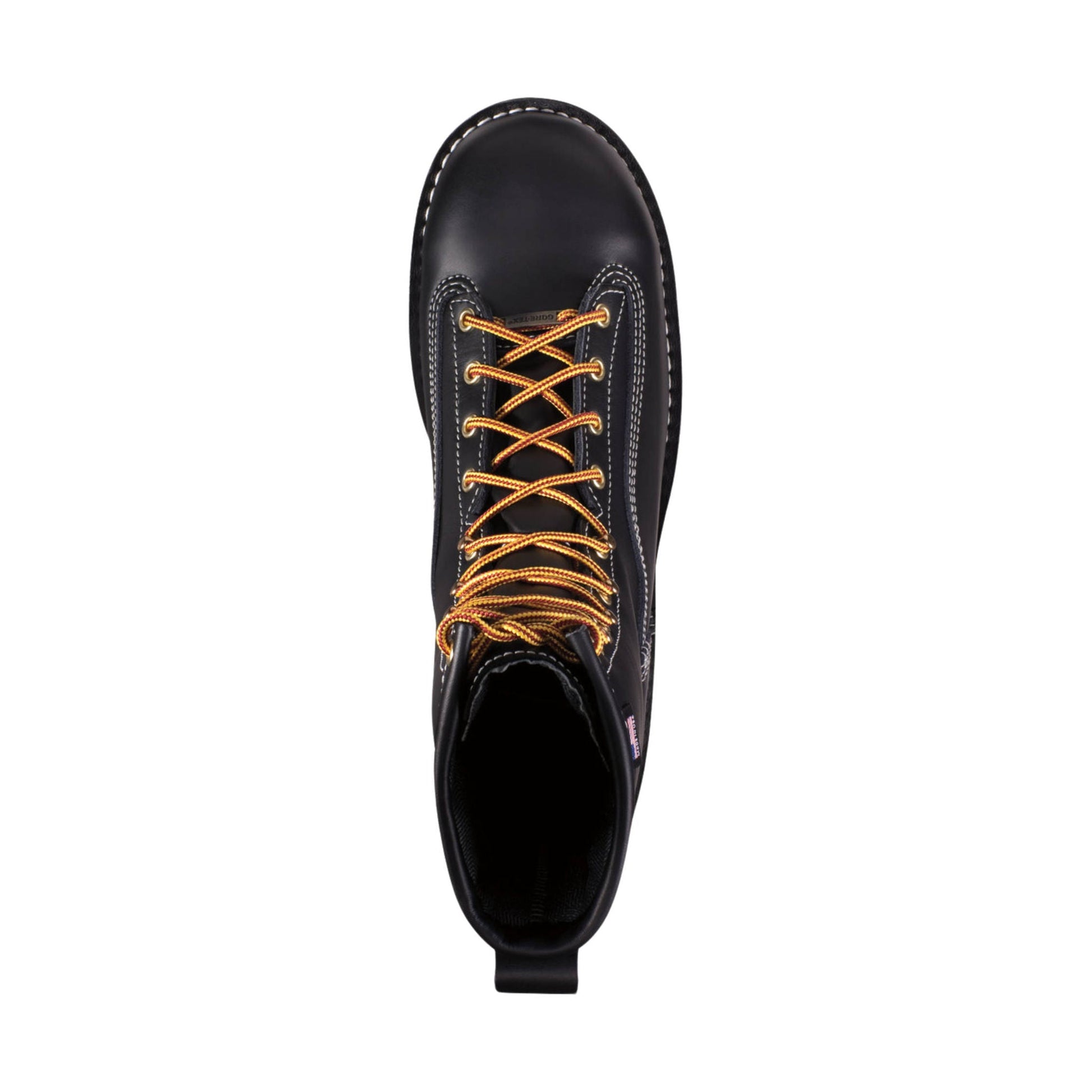 Danner Men's Super Rain Forest 8 Inch 200G Insulated Work Boot - Black by Lenny's Shoe & Apparel