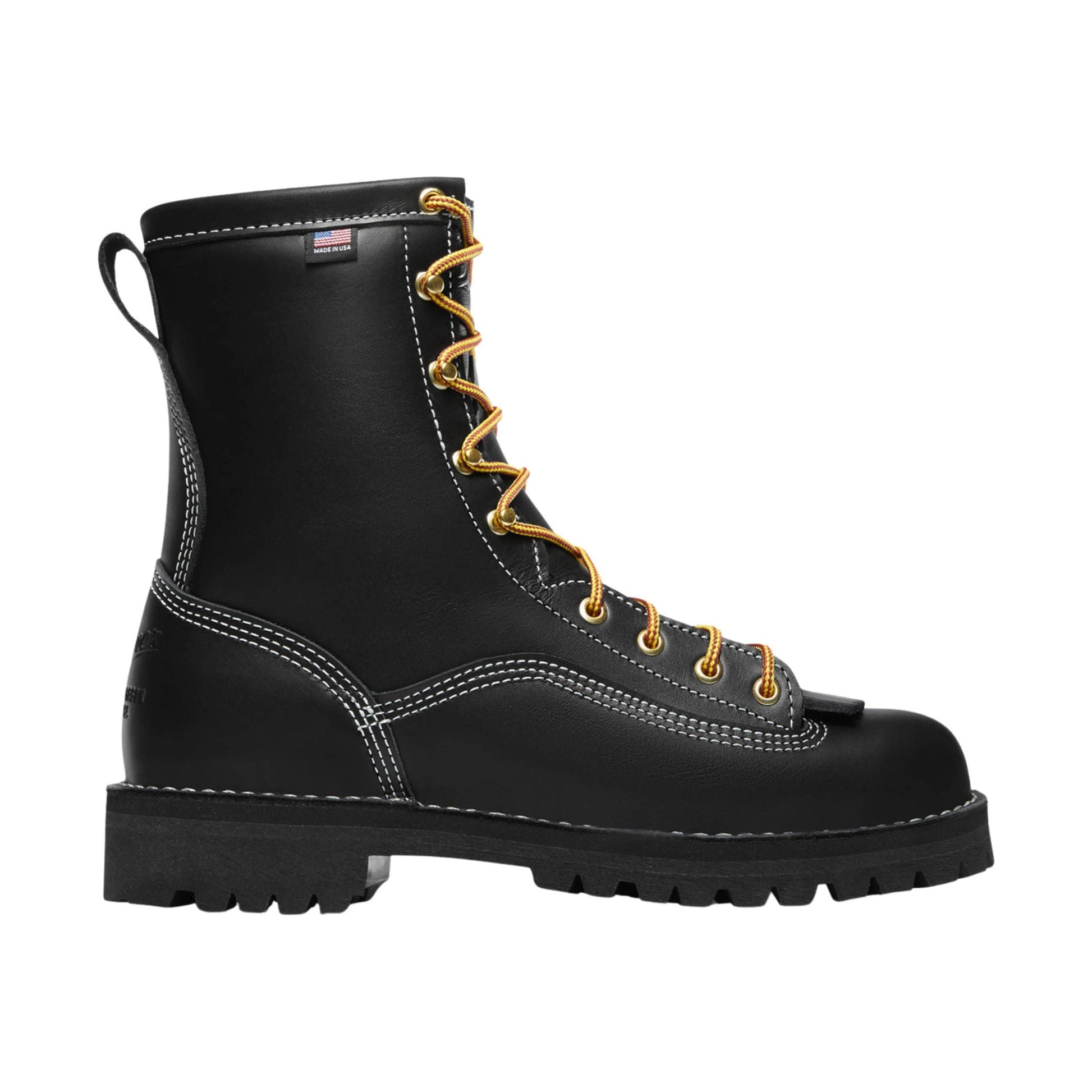 Danner Men's Super Rain Forest 8 Inch Composite Toe Work Boot - Black by Lenny's Shoe & Apparel