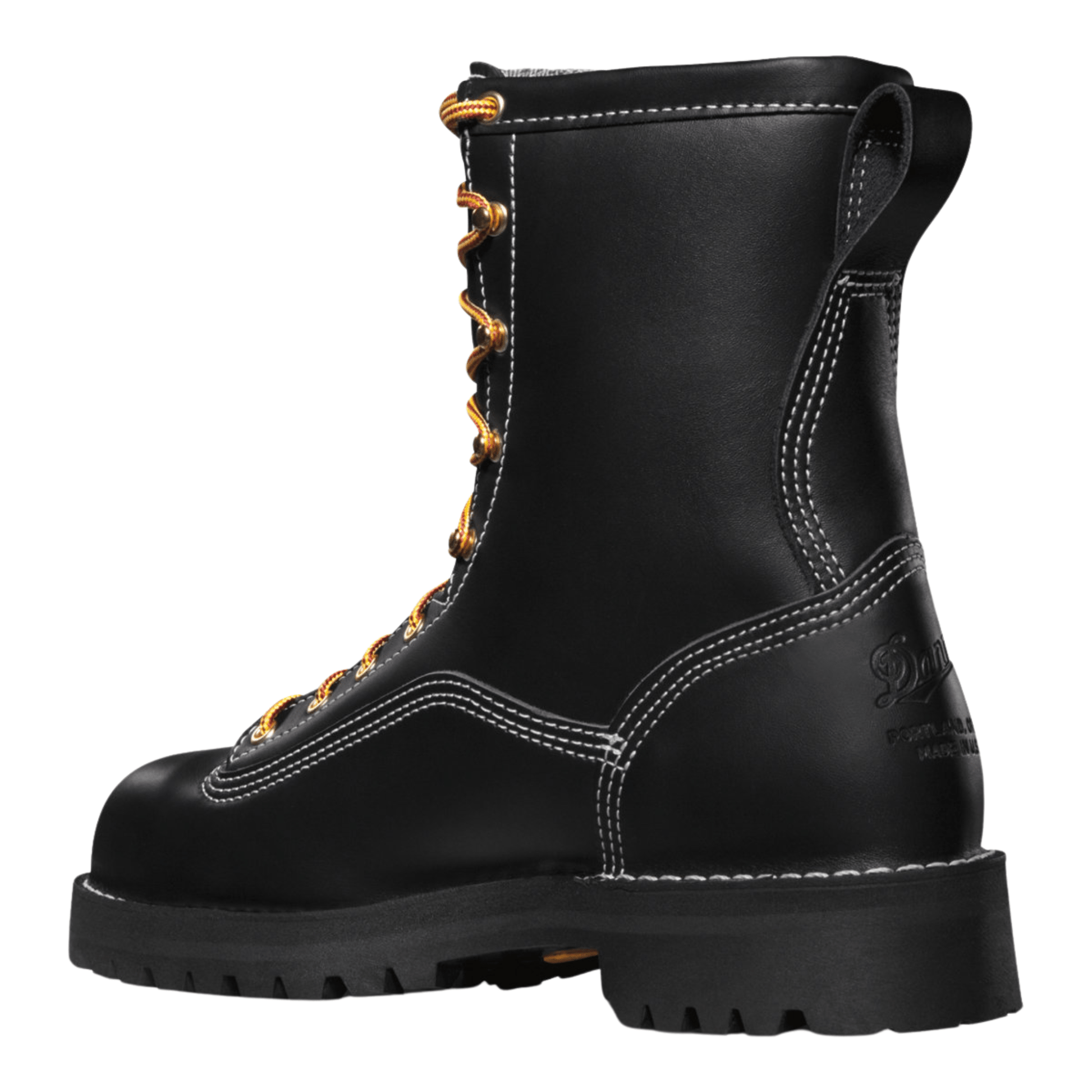 Danner Men's Super Rain Forest 8 Inch Work Boot - Black by Lenny's Shoe & Apparel