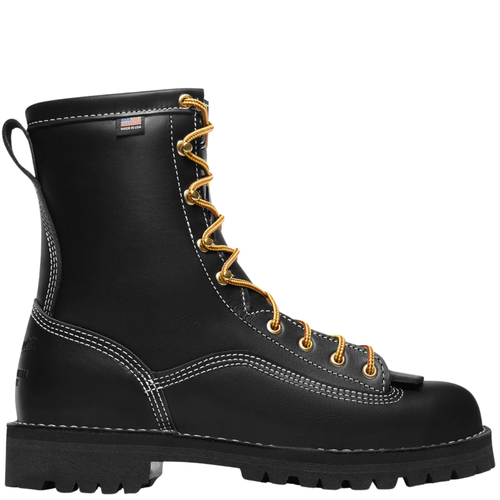 Danner Men's Super Rain Forest 8 Inch Work Boot - Black by Lenny's Shoe & Apparel