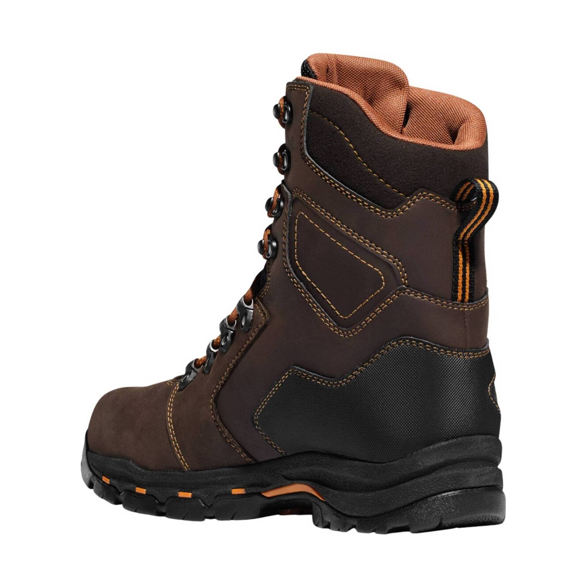 Danner Men's Vicious 8 Inch Composite Toe Work Boots - Brown Leather by Lenny's Shoe & Apparel