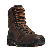 Danner Men's Vicious 8 Inch Composite Toe Work Boots - Brown Leather by Lenny's Shoe & Apparel
