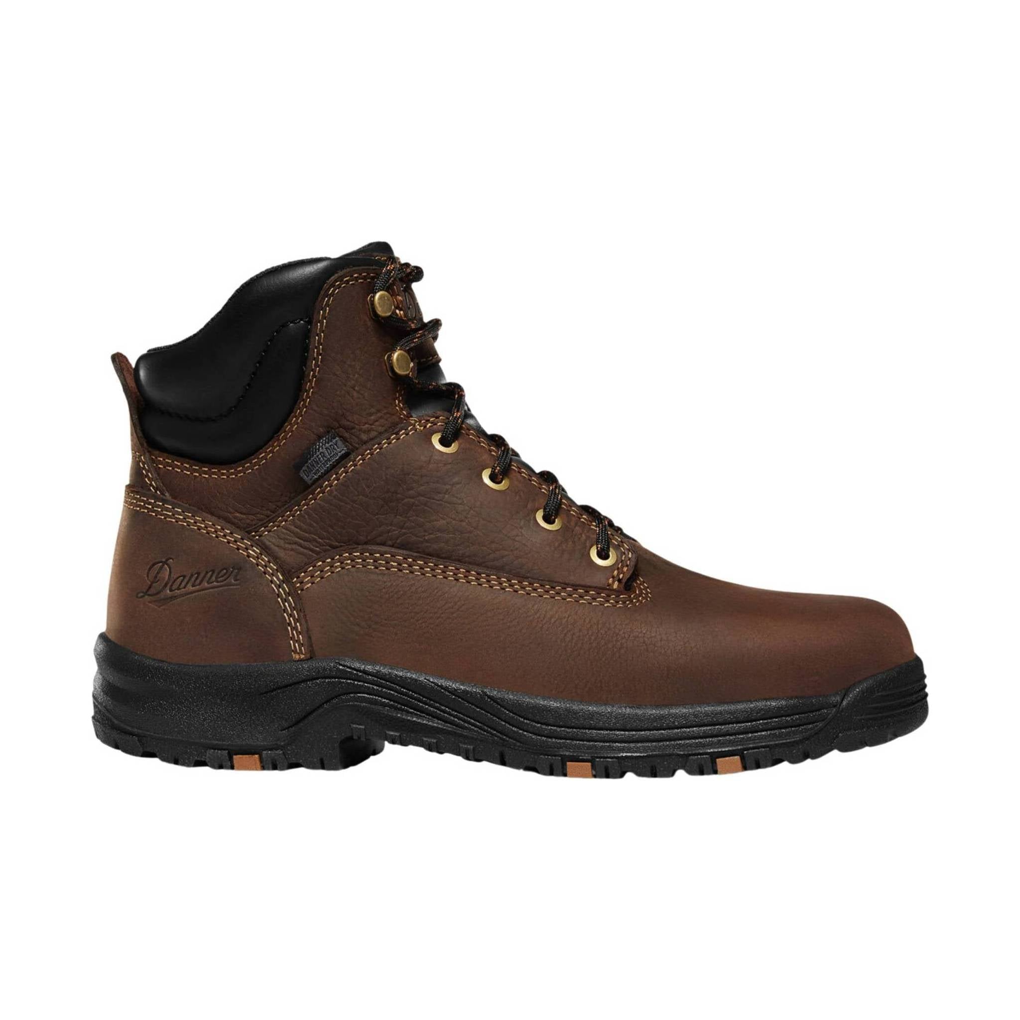 Danner Women's Caliper 5 Inch Aluminum Toe Work Boot - Brown Leather by Lenny's Shoe & Apparel