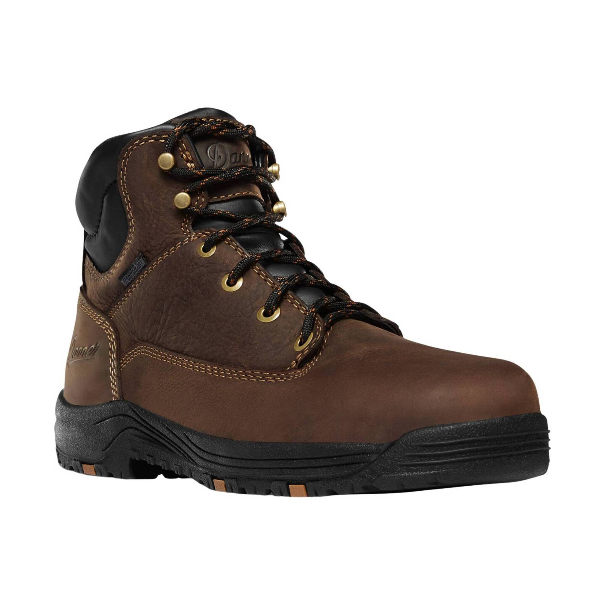 Danner Women's Caliper 5 Inch Aluminum Toe Work Boot - Brown Leather by Lenny's Shoe & Apparel
