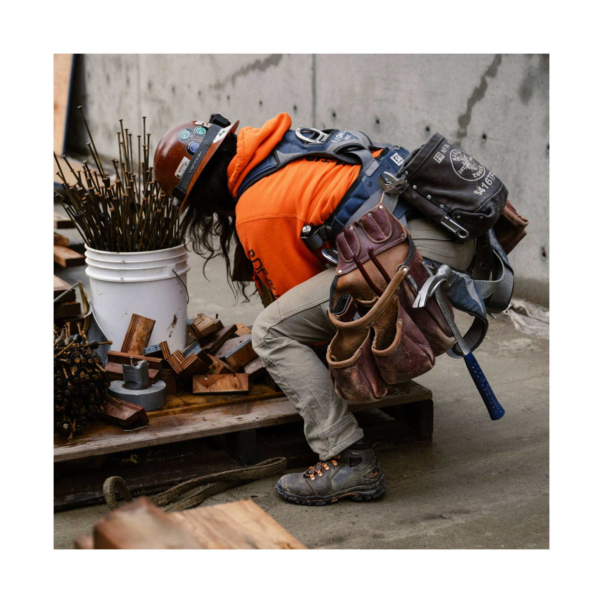 Danner Women's Vicious 4 Inch Composite Toe Work Boot - Brown/Orange by Lenny's Shoe & Apparel