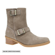 Dansko Women's Delphine Boots - Stone Waterproof Nubuck