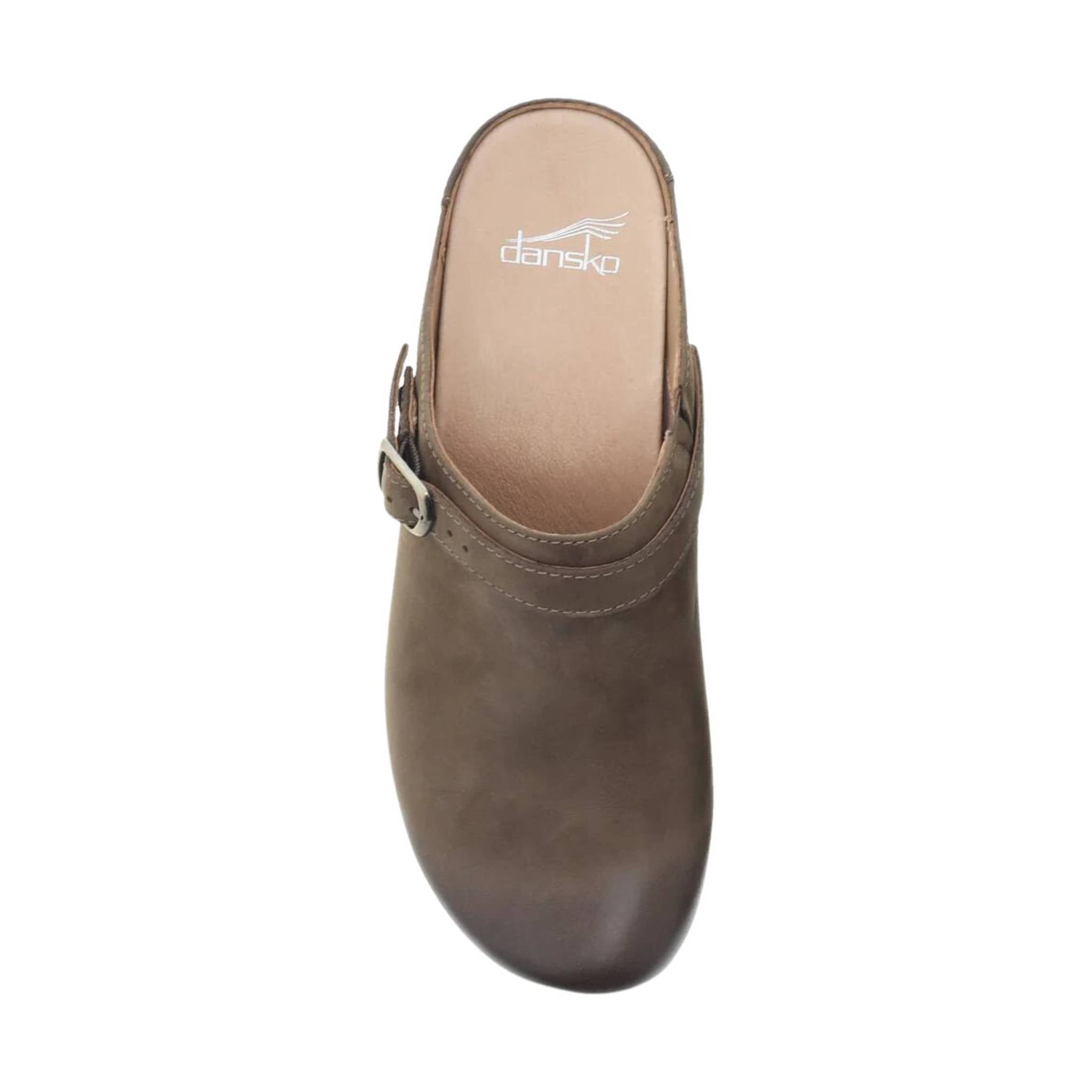Dansko Women's Berry - Mushroom Burnished Nubuck by Lenny's Shoe & Apparel