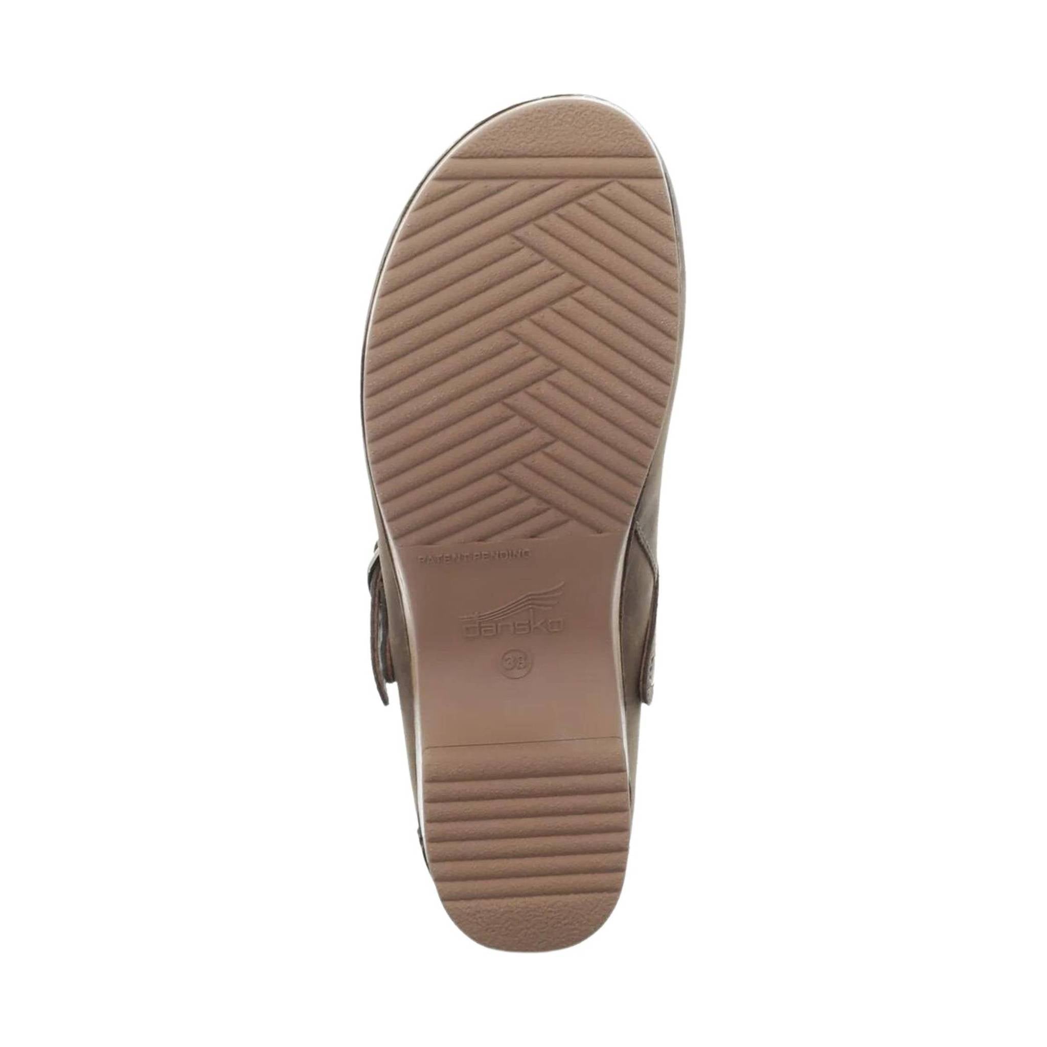 Dansko Women's Berry - Mushroom Burnished Nubuck by Lenny's Shoe & Apparel