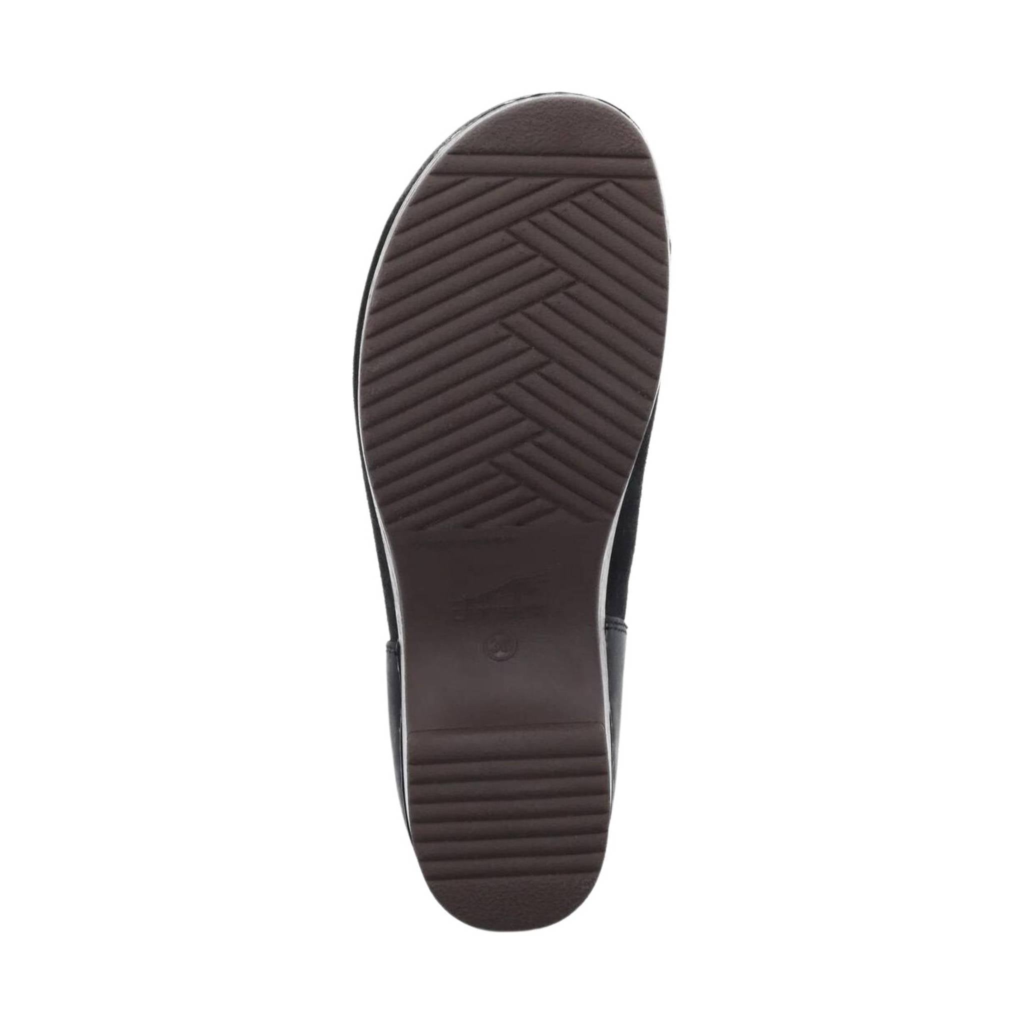 Dansko Women's Brenna - Black Burnished Suede by Lenny's Shoe & Apparel