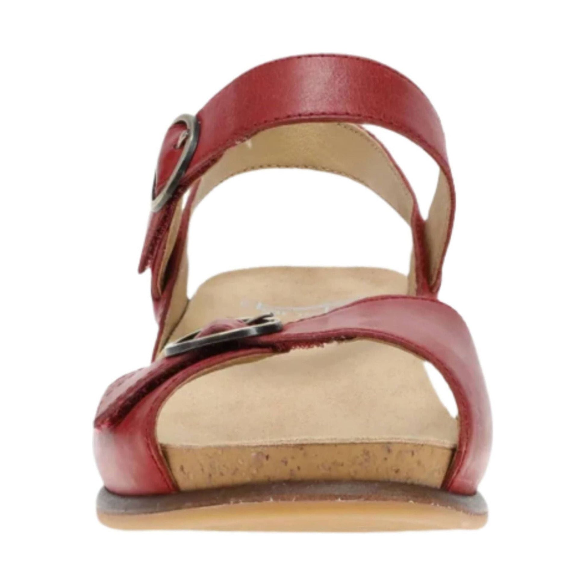 Dansko Women's Candace Sandals - Red by Lenny's Shoe & Apparel