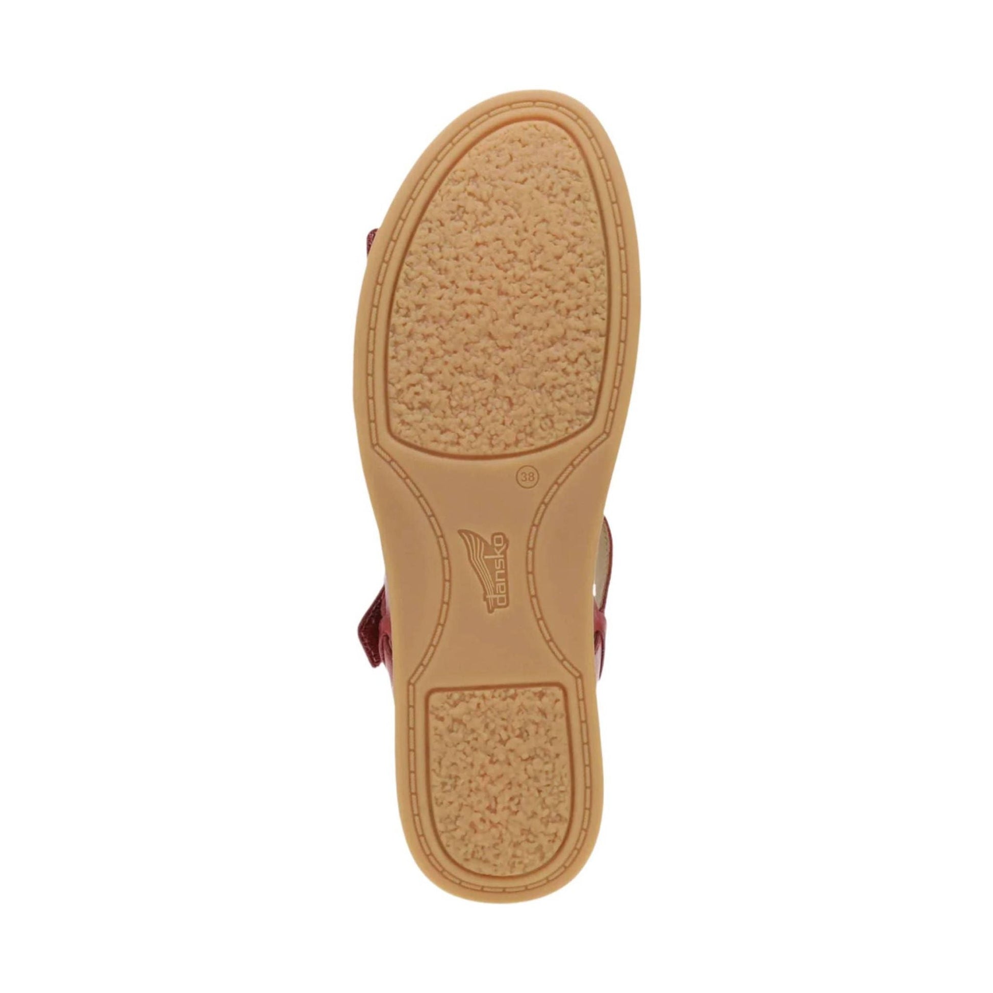 Dansko Women's Candace Sandals - Red by Lenny's Shoe & Apparel