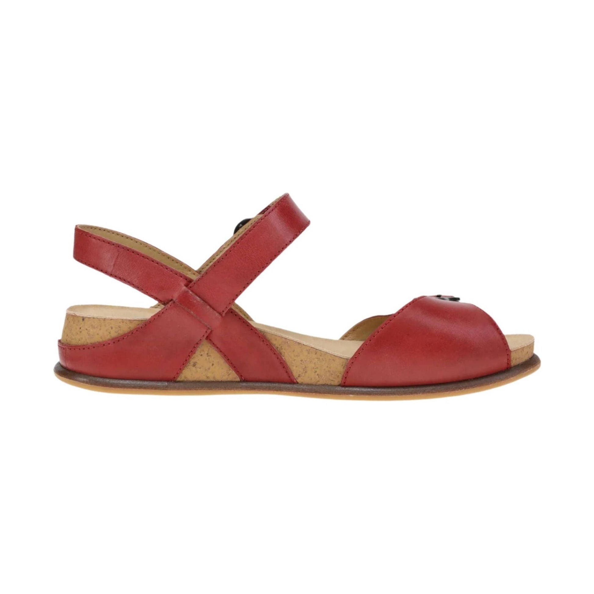 Dansko Women's Candace Sandals - Red by Lenny's Shoe & Apparel