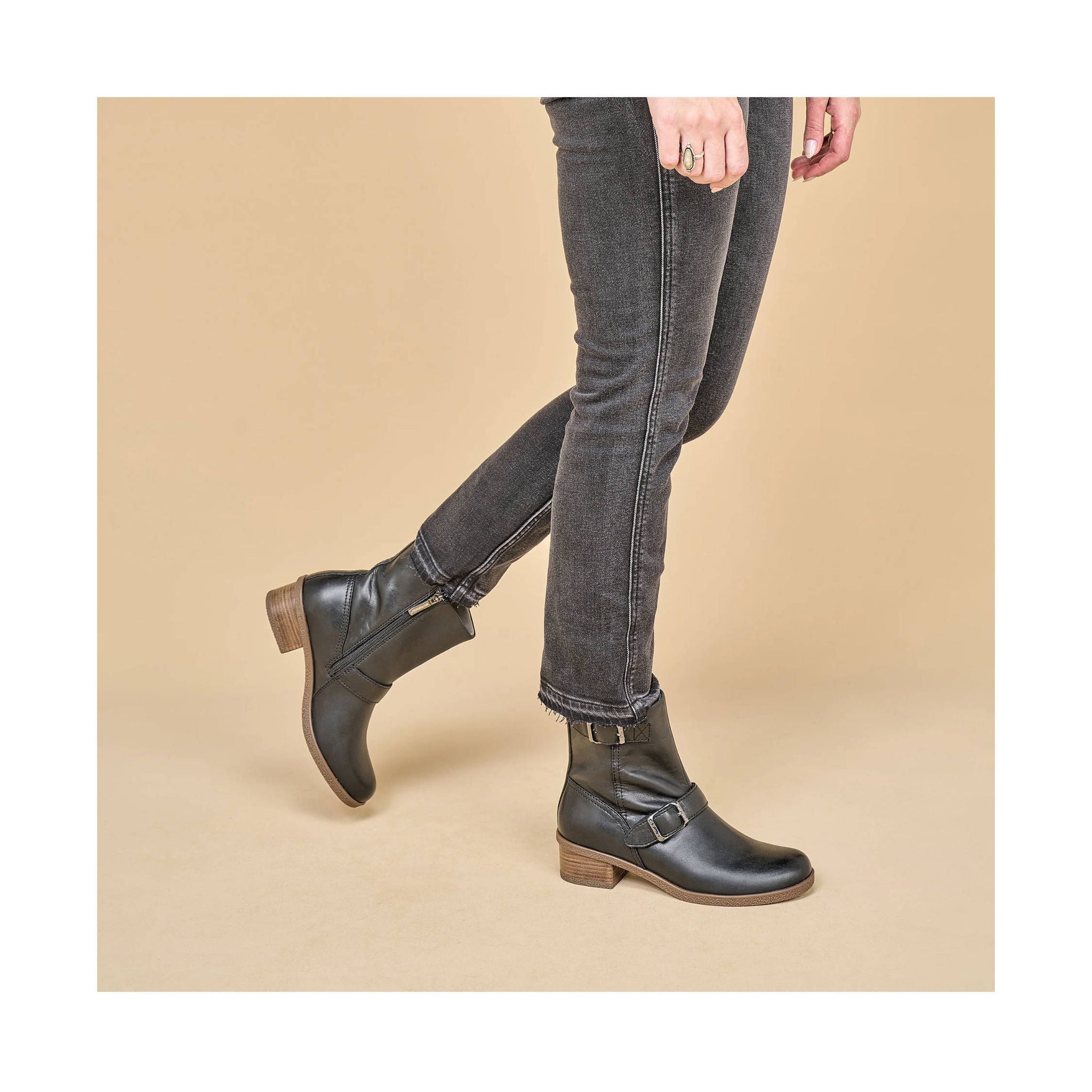 Dansko Women's Delphine Boots - Black Waterproof Burnished Boots by Lenny's Shoe & Apparel