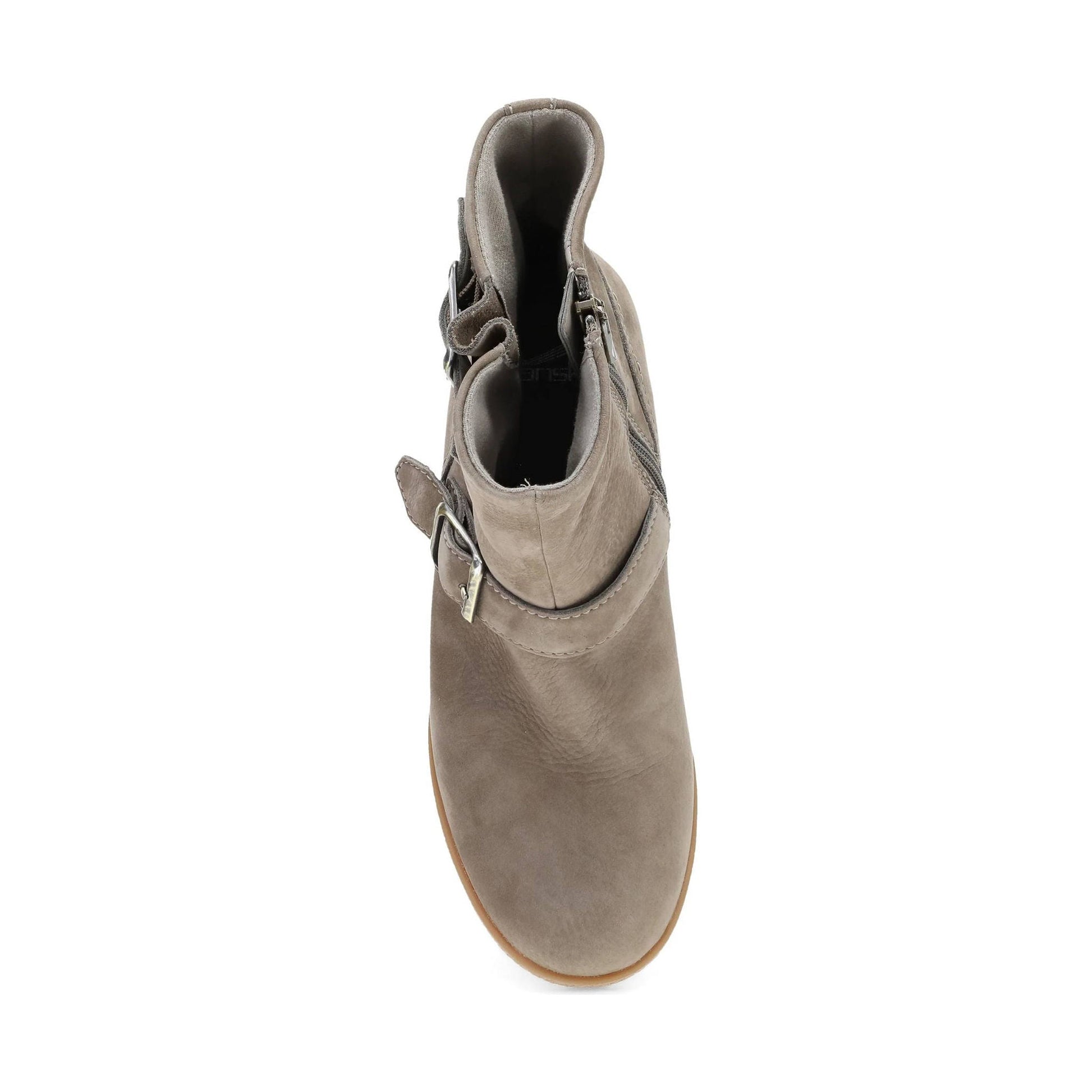 Dansko Women's Delphine Boots - Stone Waterproof Nubuck by Lenny's Shoe & Apparel