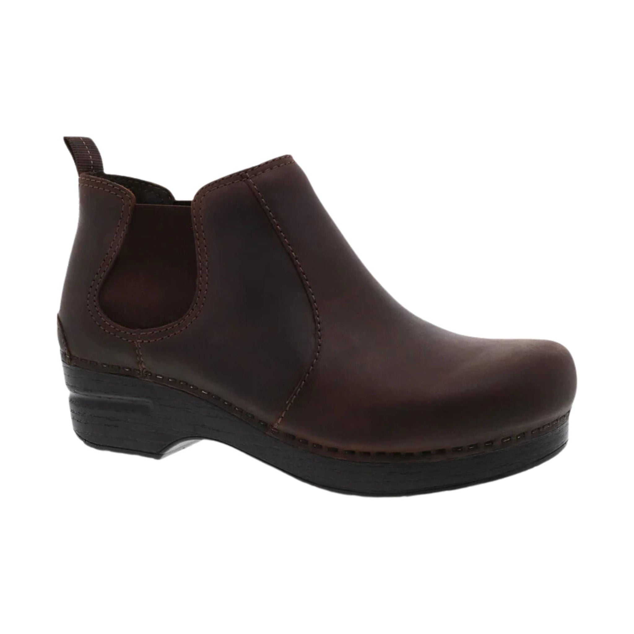 Dansko Women's Frankie Boots - Antique Brown Oiled by Lenny's Shoe & Apparel