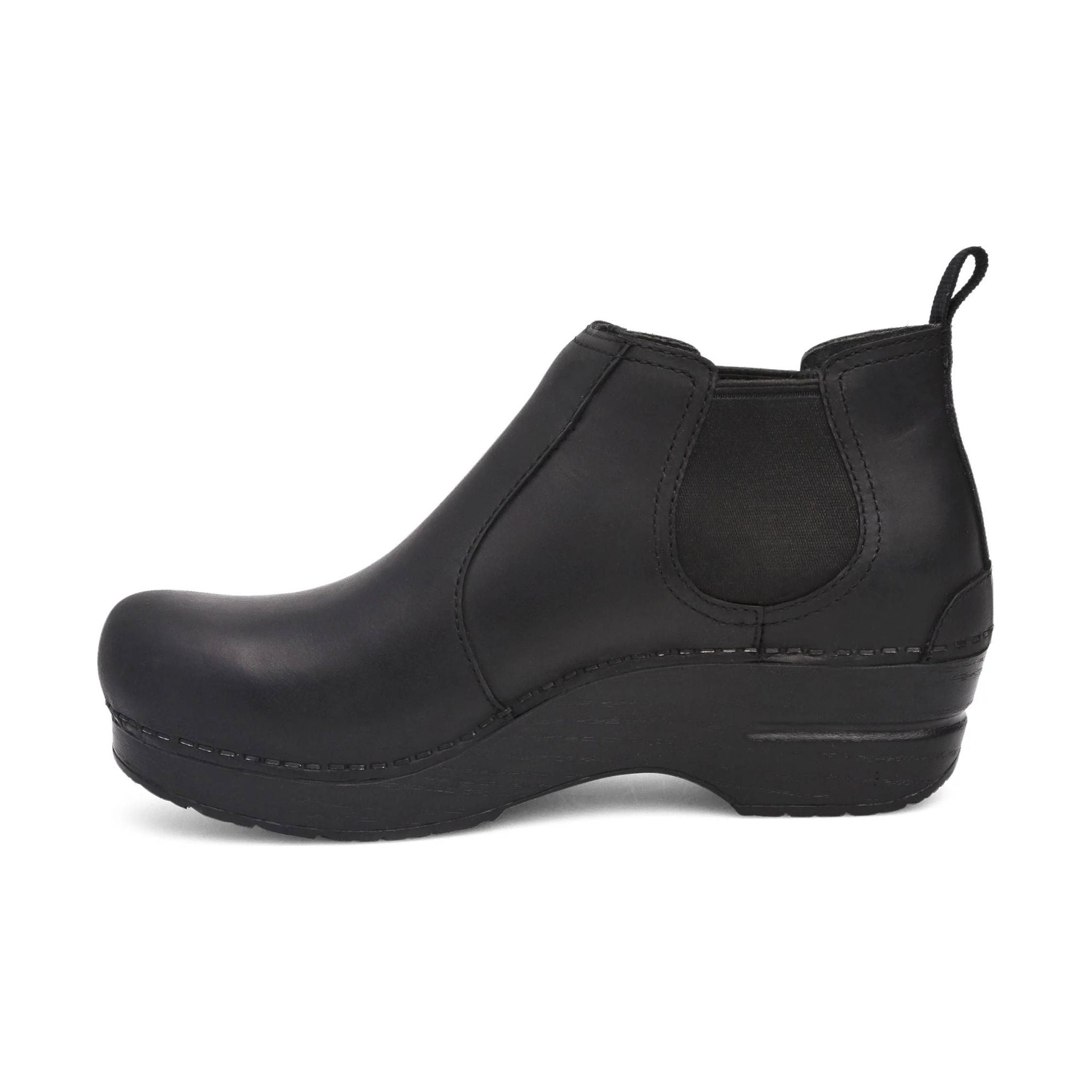 Dansko Women's Frankie Boots - Black Oiled by Lenny's Shoe & Apparel