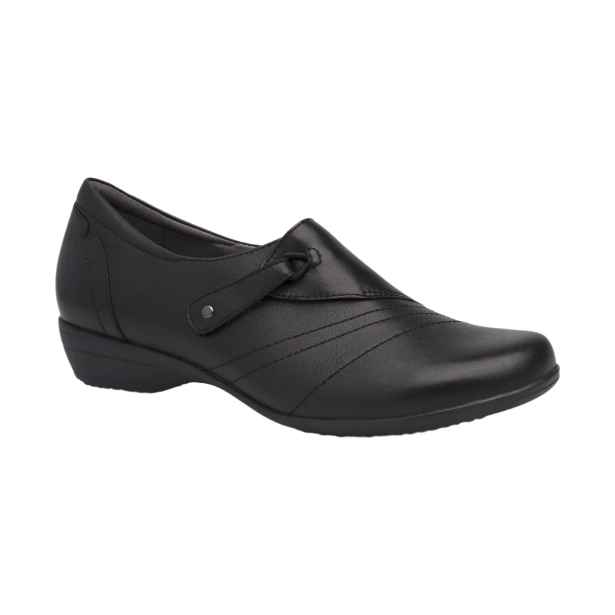 Dansko Women's Franny Shoes - Black Milled by Lenny's Shoe & Apparel