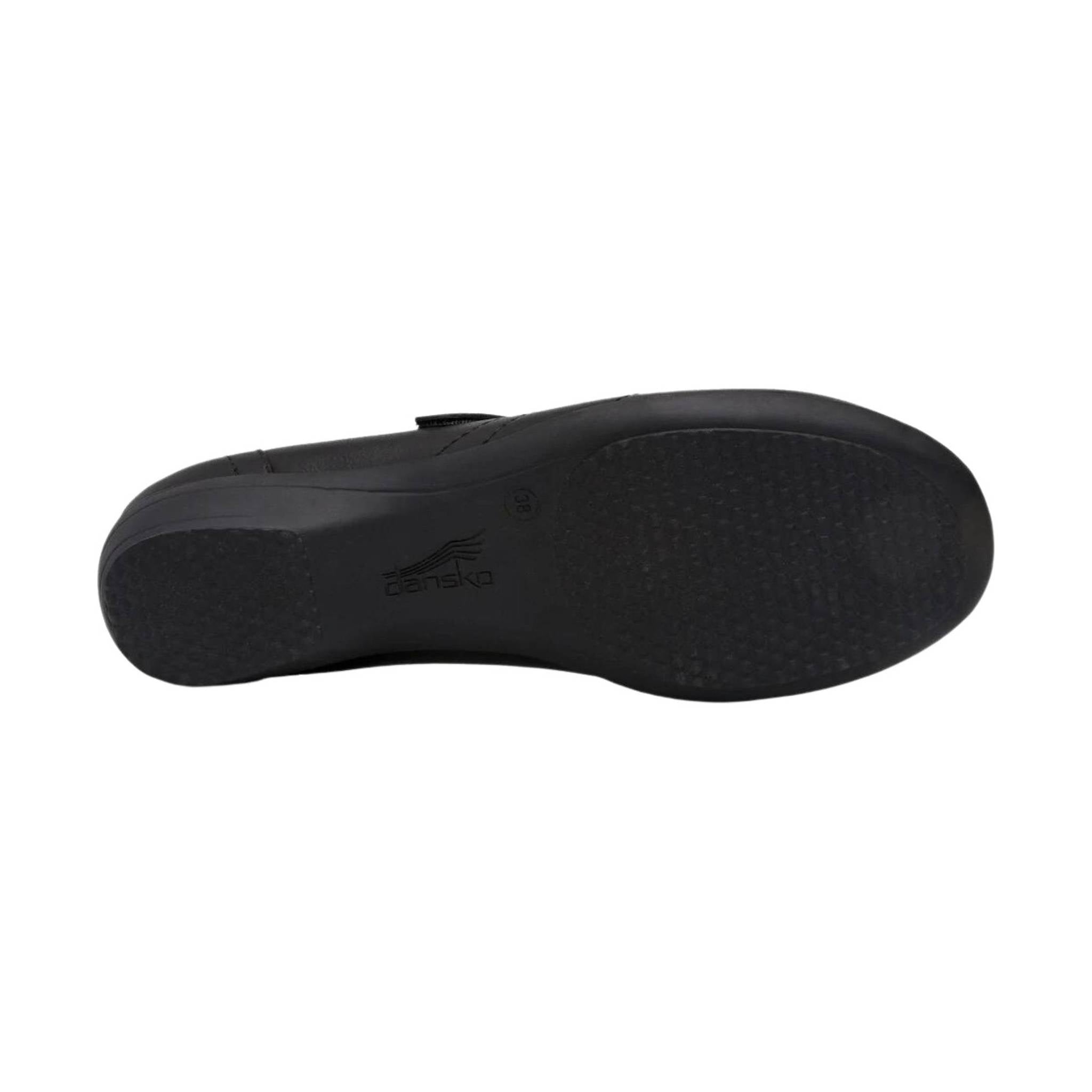 Dansko Women's Franny Wide Shoe - Black Milled Nappa by Lenny's Shoe & Apparel