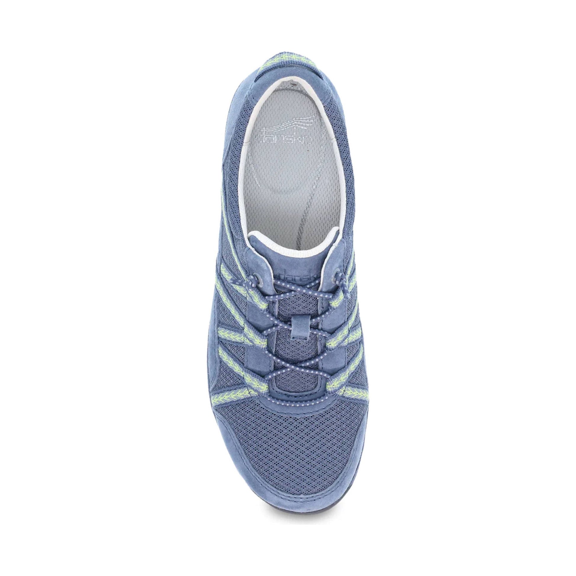 Dansko Women's Harlyn Sneaker - Blue Suede by Lenny's Shoe & Apparel