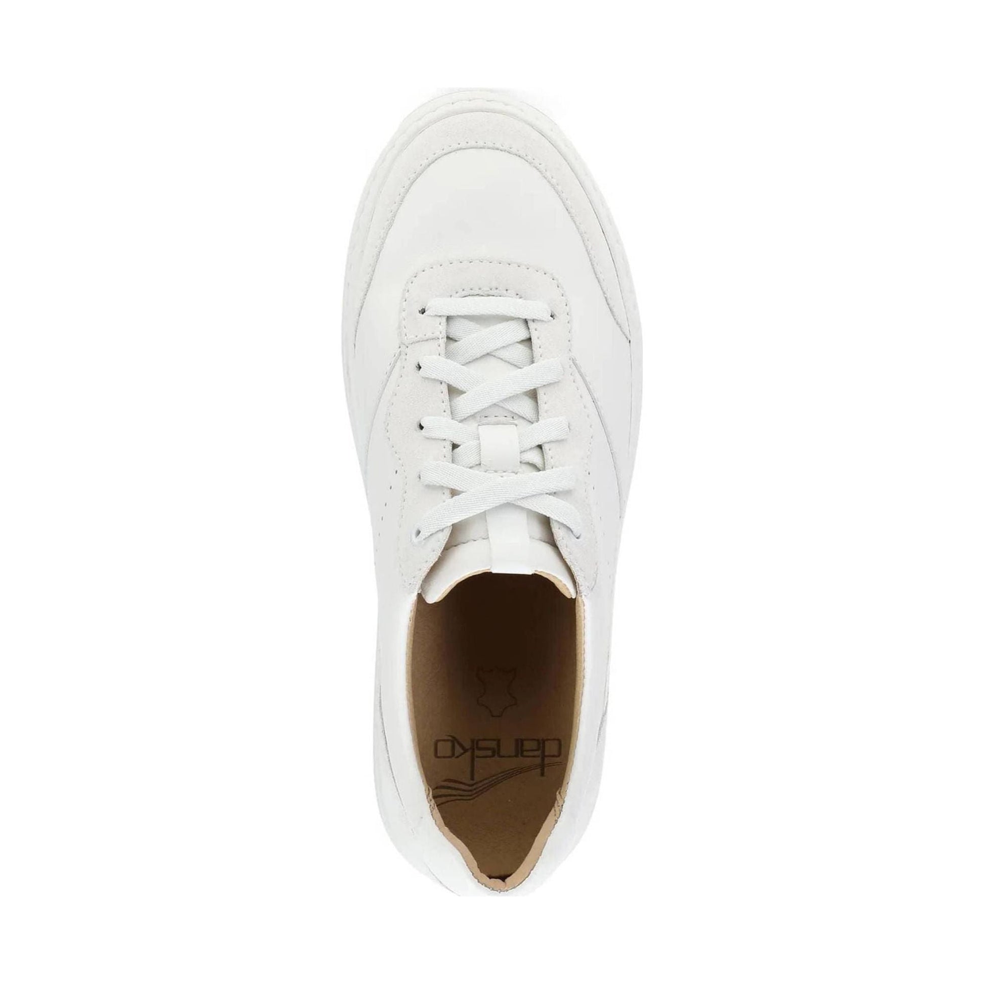 Dansko Women's Josey Sneaker - White by Lenny's Shoe & Apparel