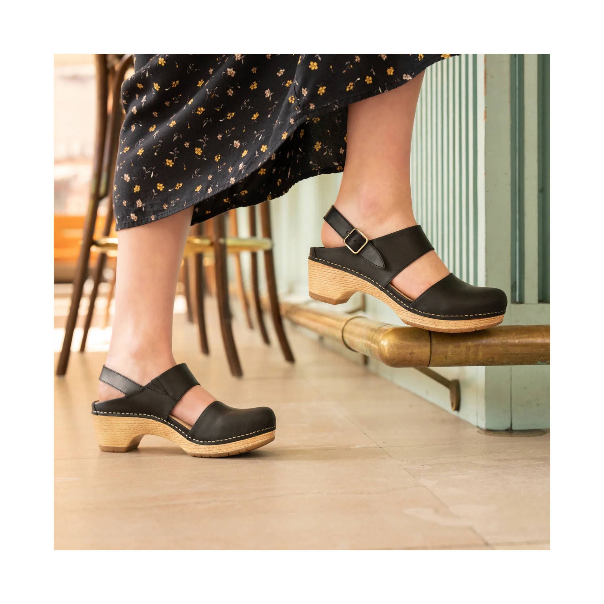 Dansko Women's Lucia Shoes - Black by Lenny's Shoe & Apparel