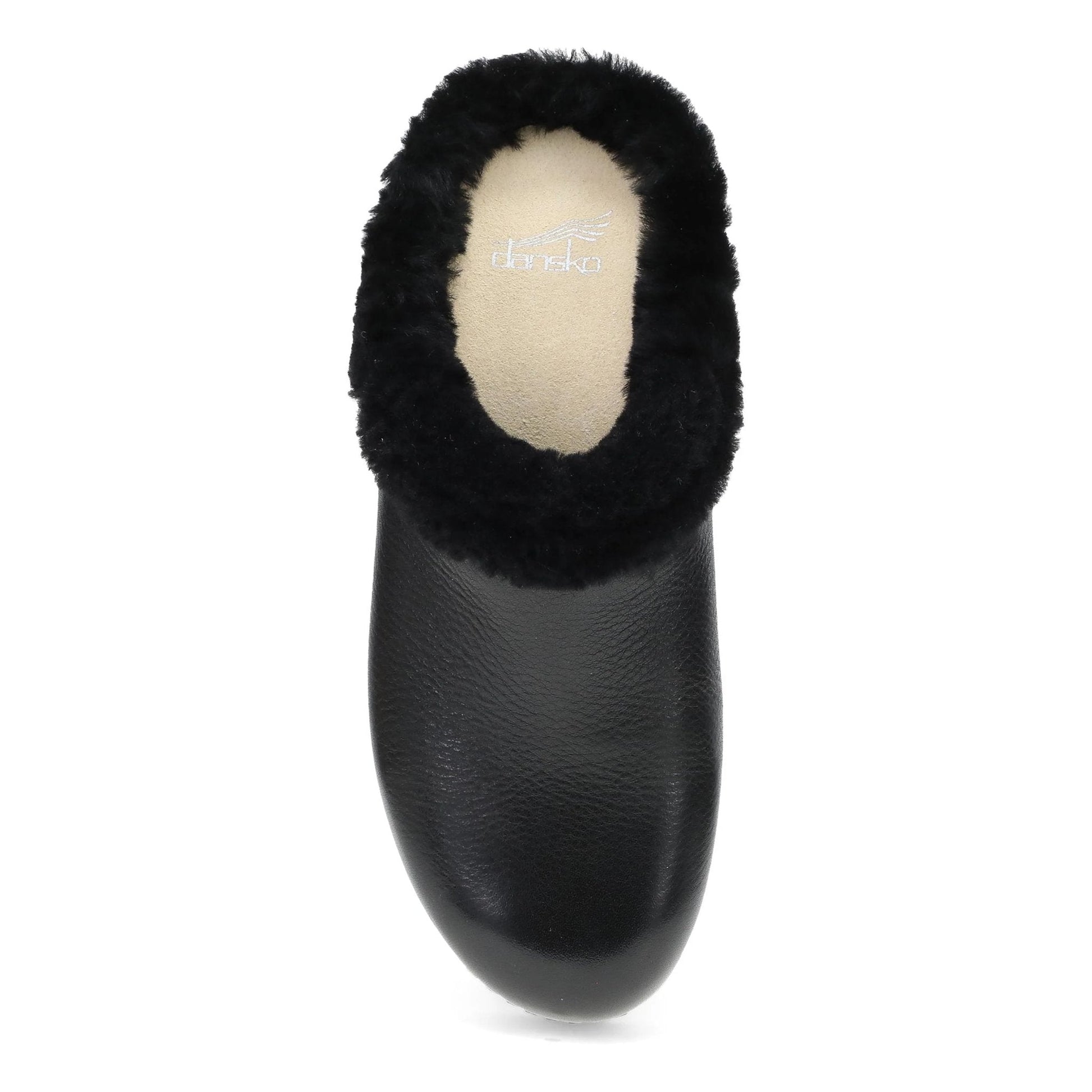 Dansko Women's Magda Clog - Black Waxy Milled Mule by Lenny's Shoe & Apparel