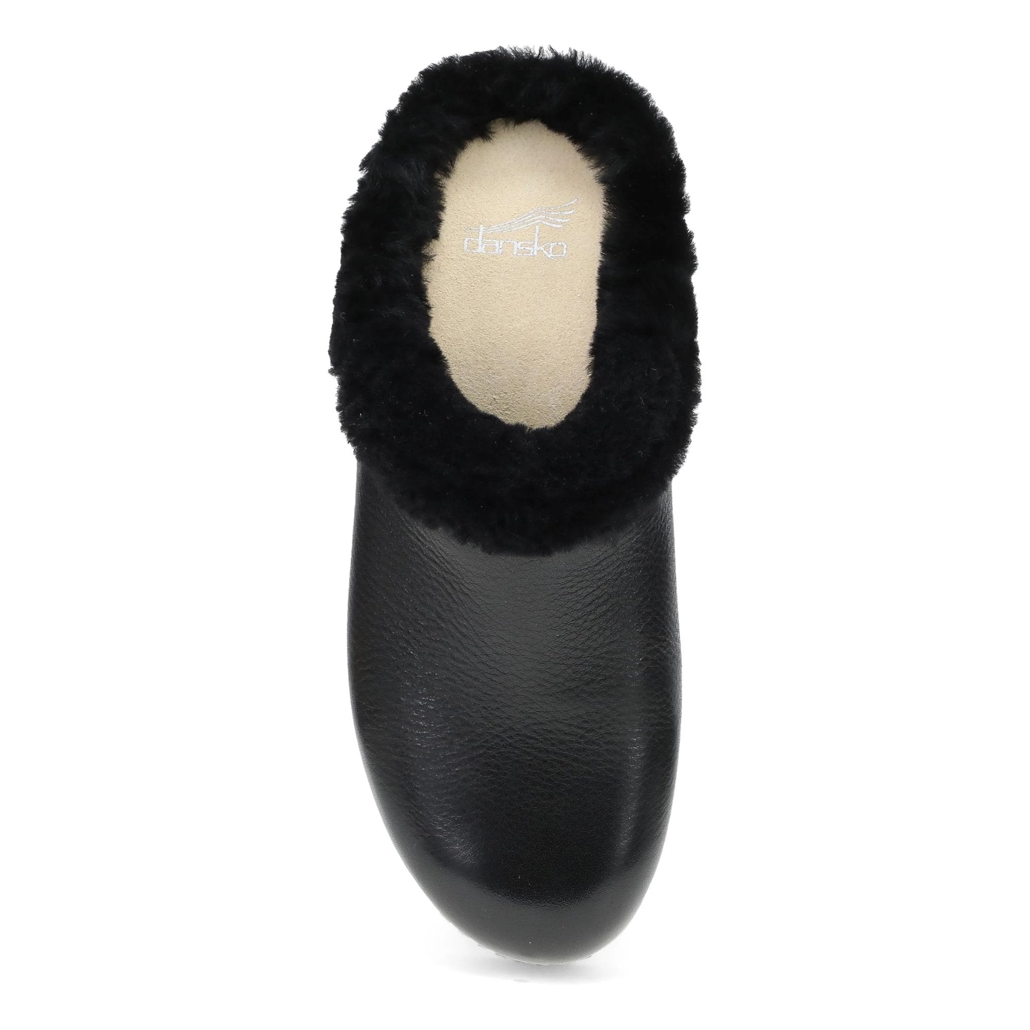 Dansko Women's Magda Clog - Black Waxy Milled Mule by Lenny's Shoe & Apparel