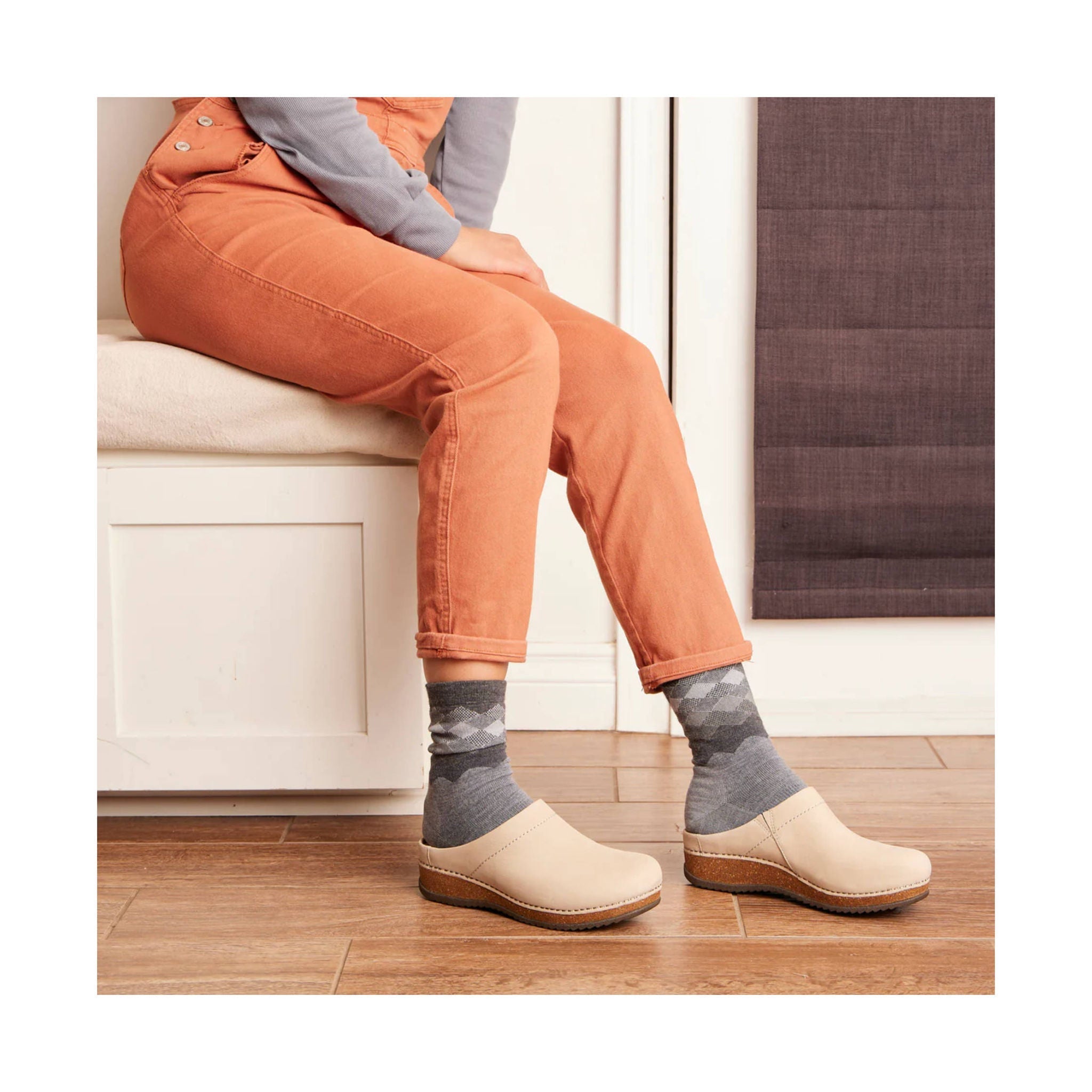 Dansko Women's Mariella Clog - Linen Nubuck Mule by Lenny's Shoe & Apparel