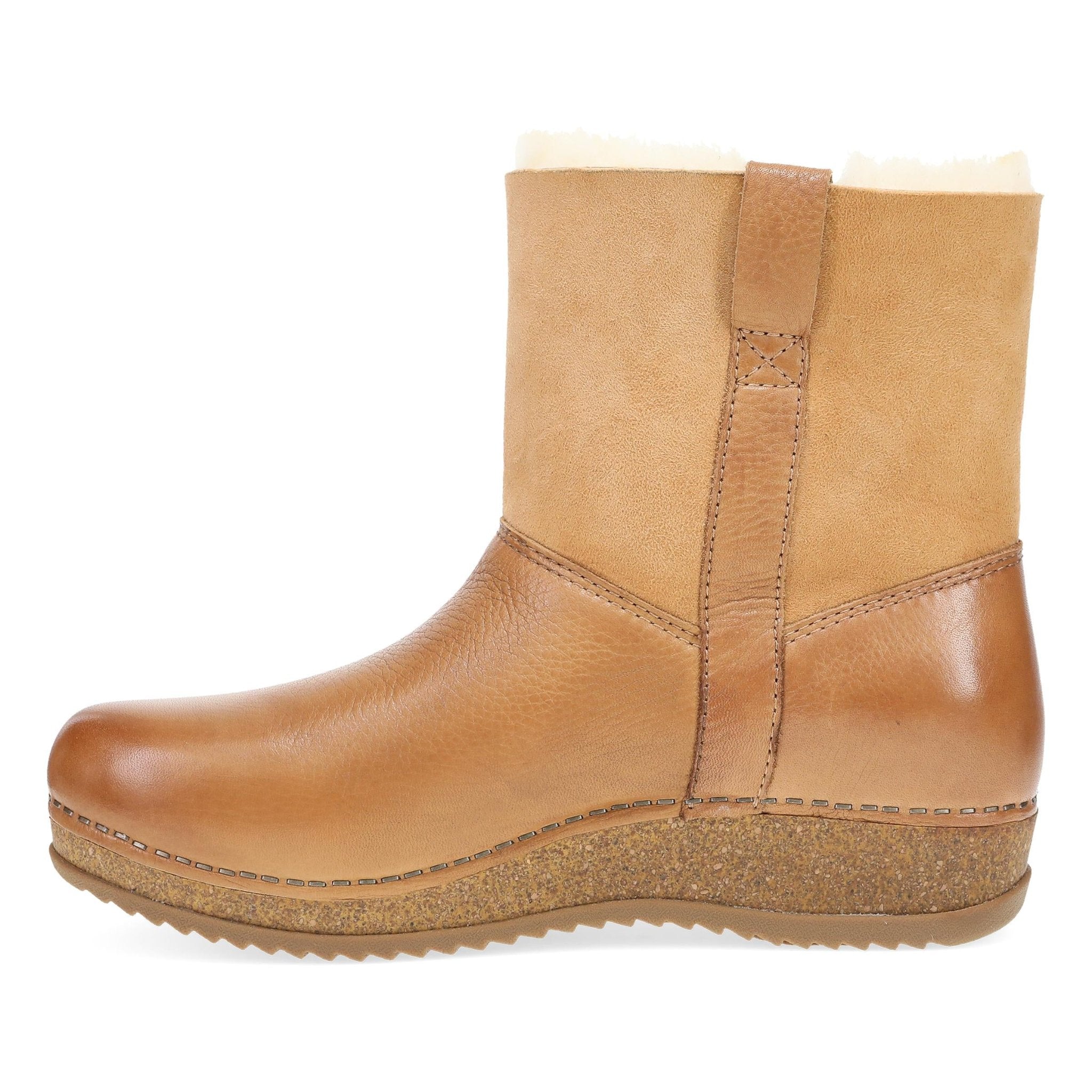 Dansko Women's McKenzie Boots - Tan Waxy Milled by Lenny's Shoe & Apparel