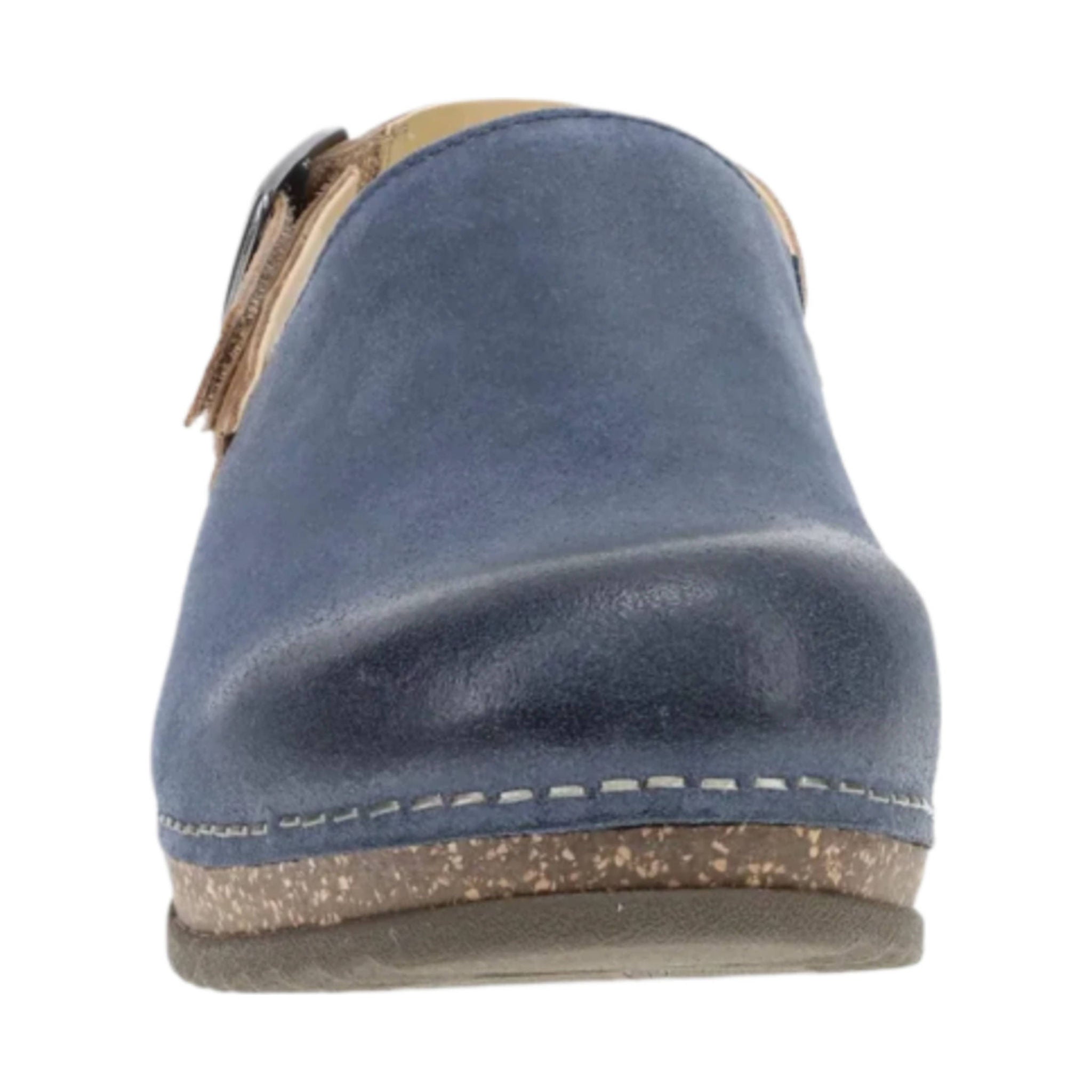 Dansko Women's Merrin Shoes - Blue Burnished Suede Mule by Lenny's Shoe & Apparel