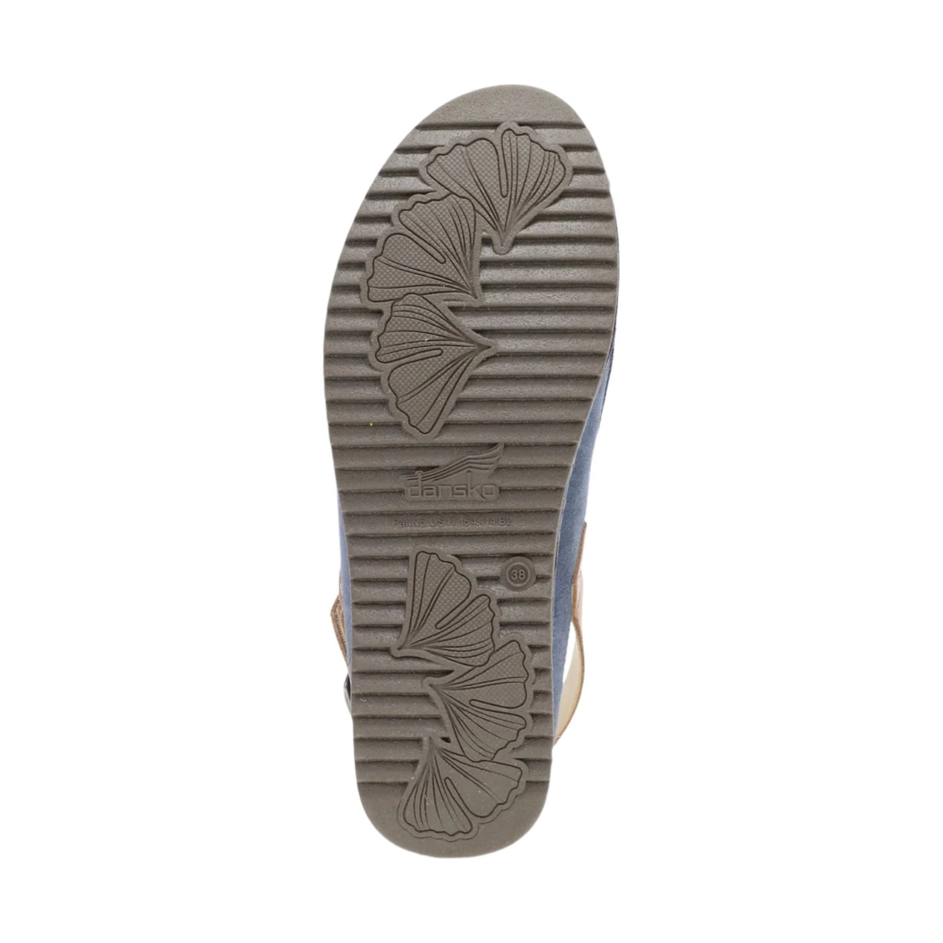 Dansko Women's Merrin Shoes - Blue Burnished Suede Mule by Lenny's Shoe & Apparel