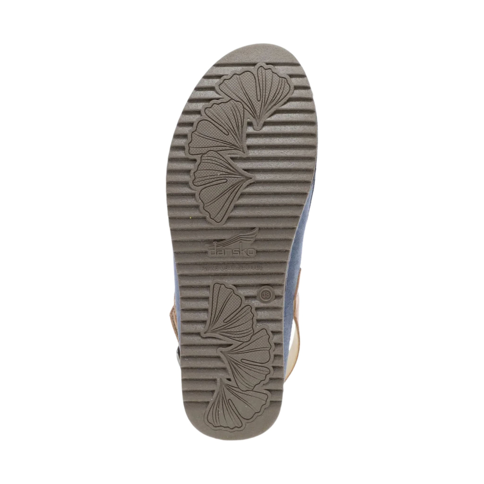 Dansko Women's Merrin Shoes - Blue Burnished Suede Mule by Lenny's Shoe & Apparel