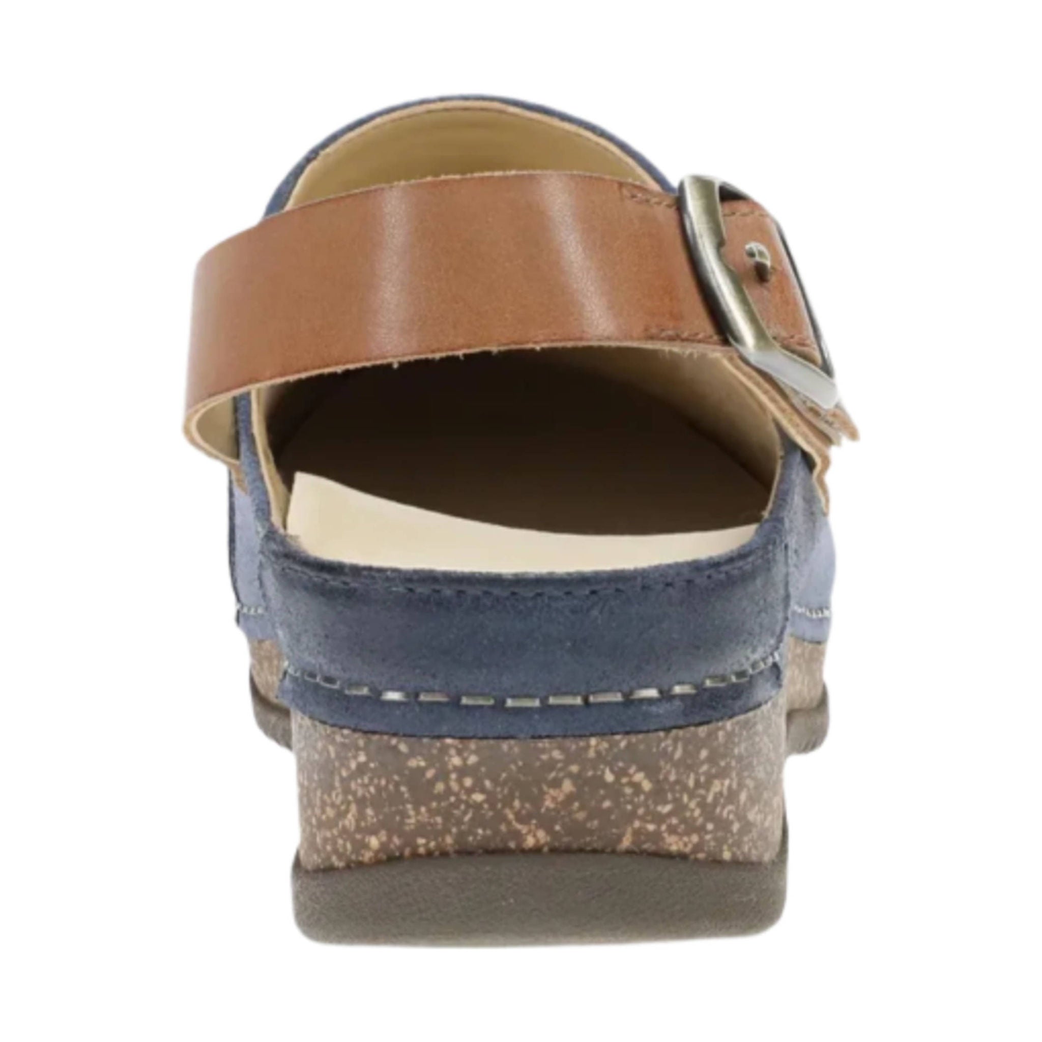 Dansko Women's Merrin Shoes - Blue Burnished Suede Mule by Lenny's Shoe & Apparel