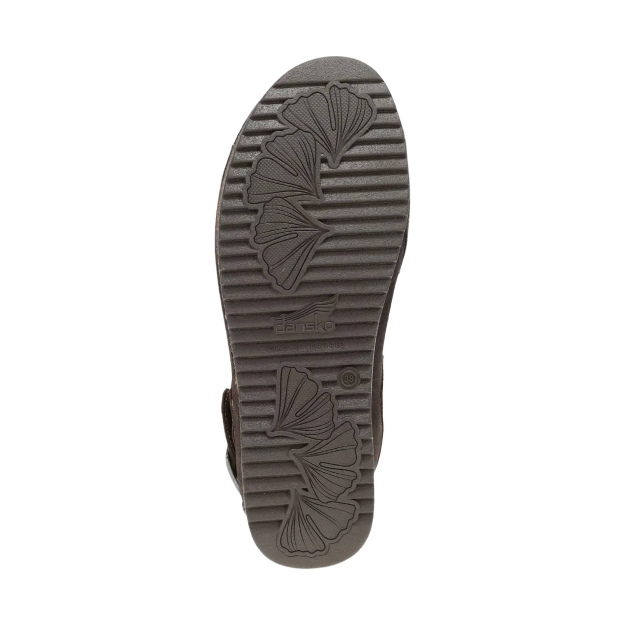 Dansko Women's Merrin Shoes - Chocolate Burnished Suede Mule by Lenny's Shoe & Apparel