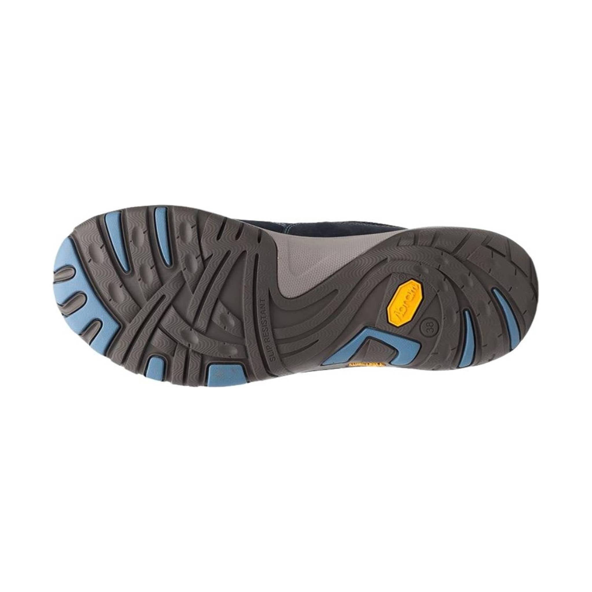 Dansko Women's Paisley Waterproof Sneaker - Navy Milled Nubuck by Lenny's Shoe & Apparel