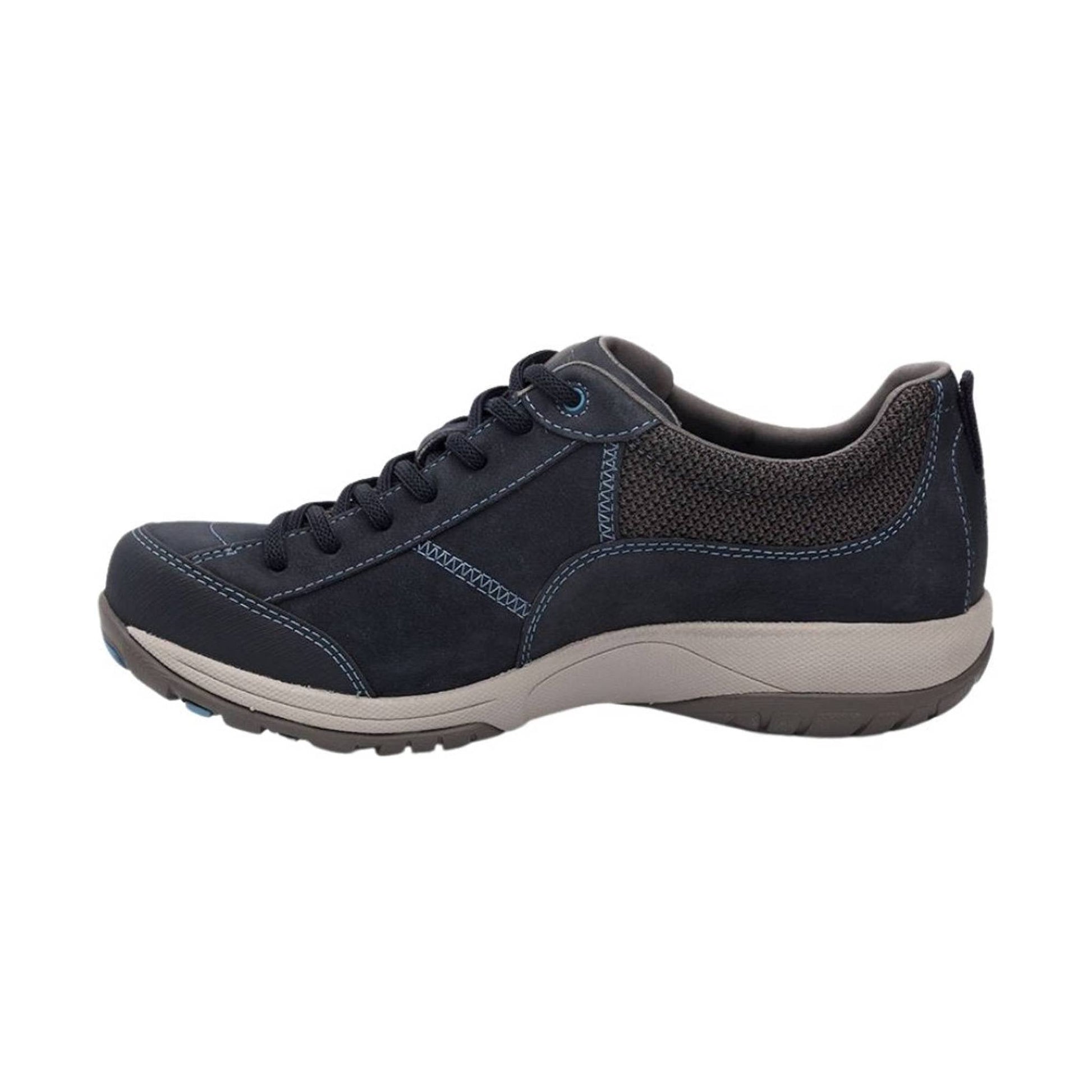 Dansko Women's Paisley Waterproof Sneaker - Navy Milled Nubuck by Lenny's Shoe & Apparel