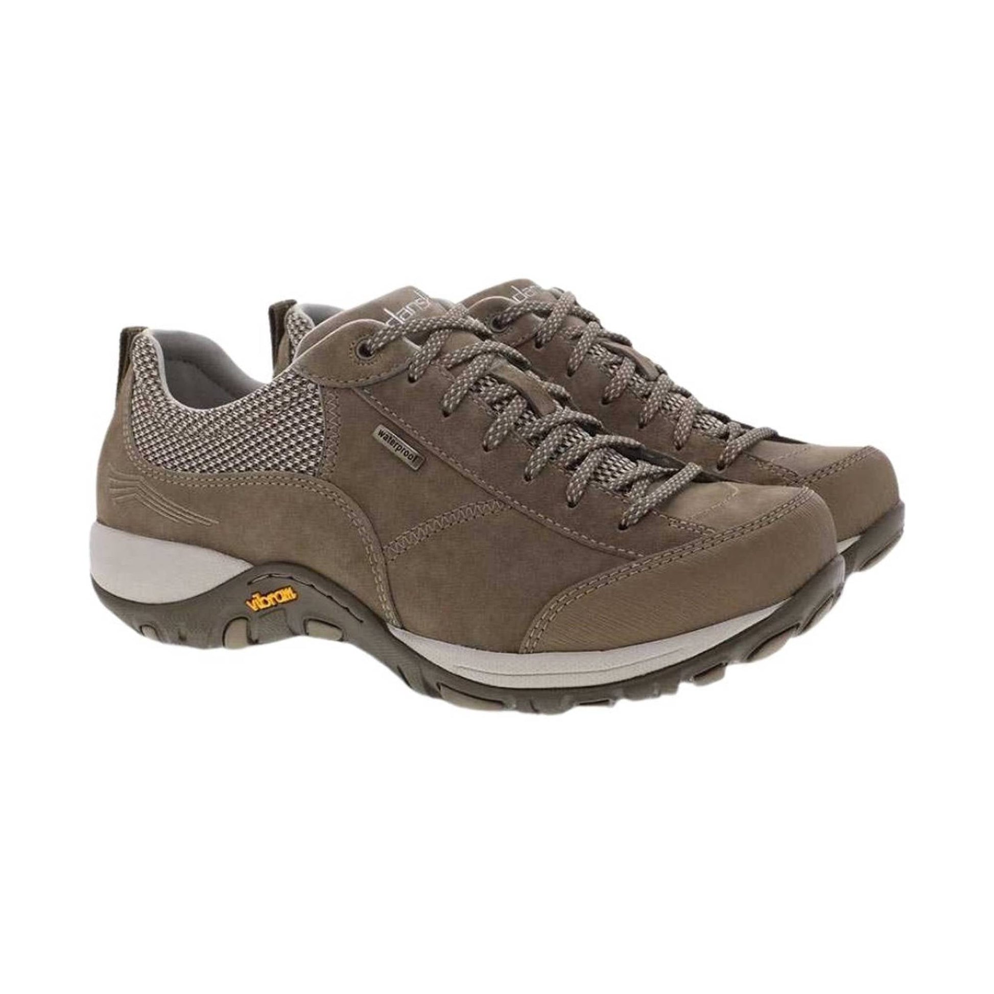 Dansko Women's Paisley Waterproof Sneaker- Walnut Suede by Lenny's Shoe & Apparel