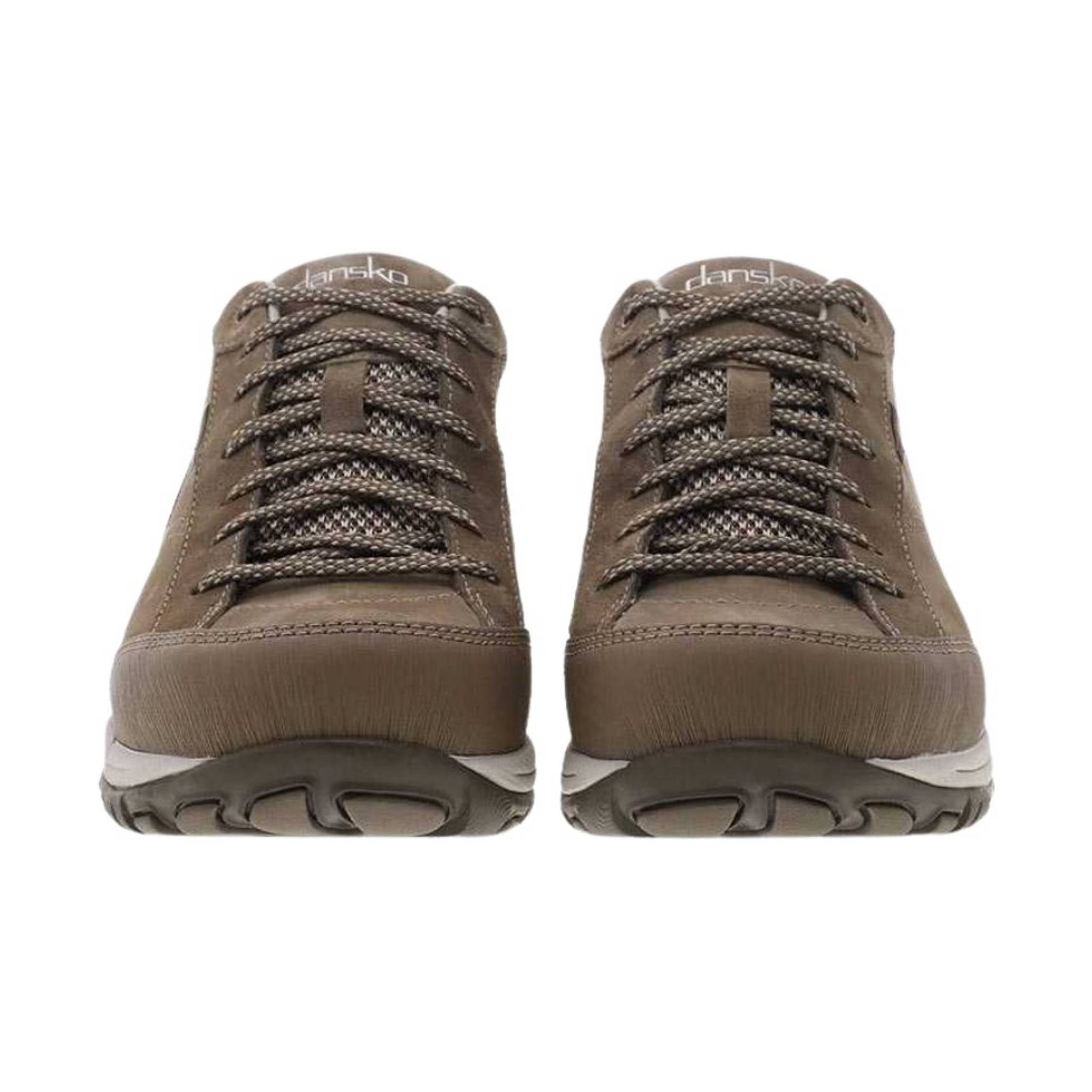 Dansko Women's Paisley Waterproof Sneaker- Walnut Suede by Lenny's Shoe & Apparel