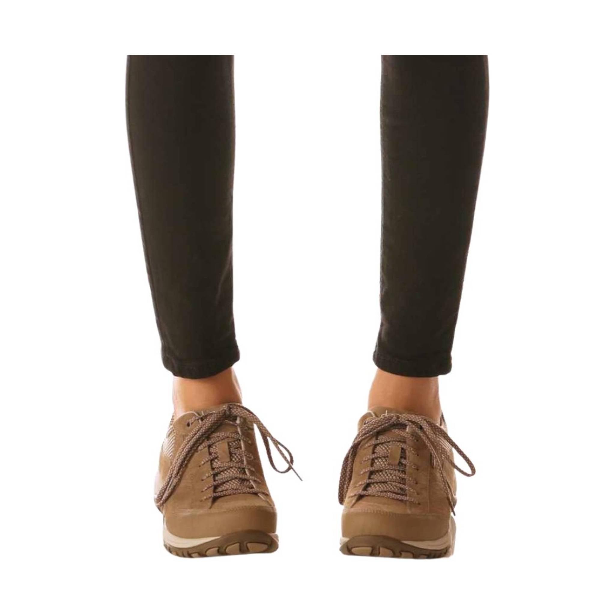 Dansko Women's Paisley Waterproof Sneaker- Walnut Suede by Lenny's Shoe & Apparel